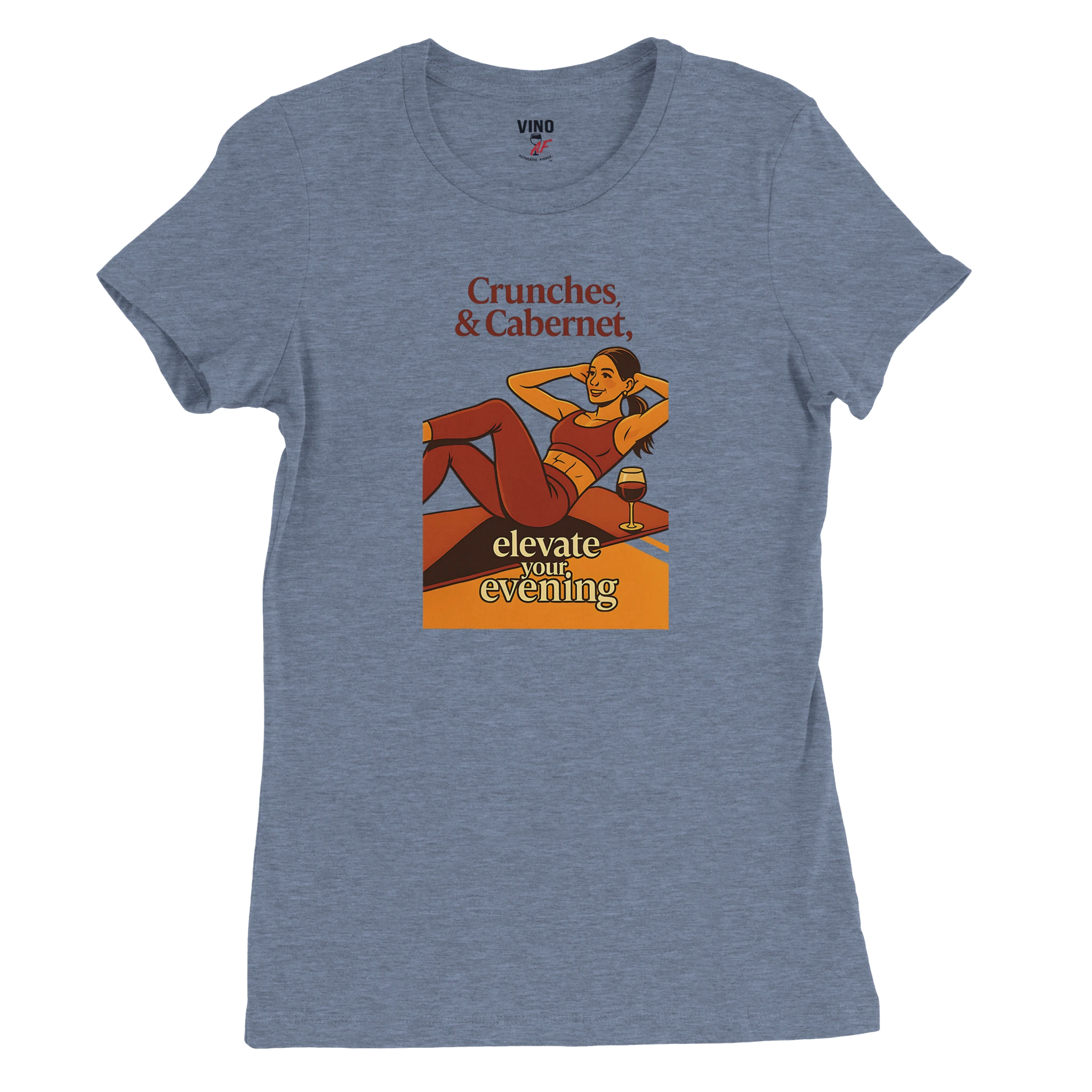 Cozy wine night tee for women who snack, sip, and skip the drama. Comfy vibes, bougie energy.