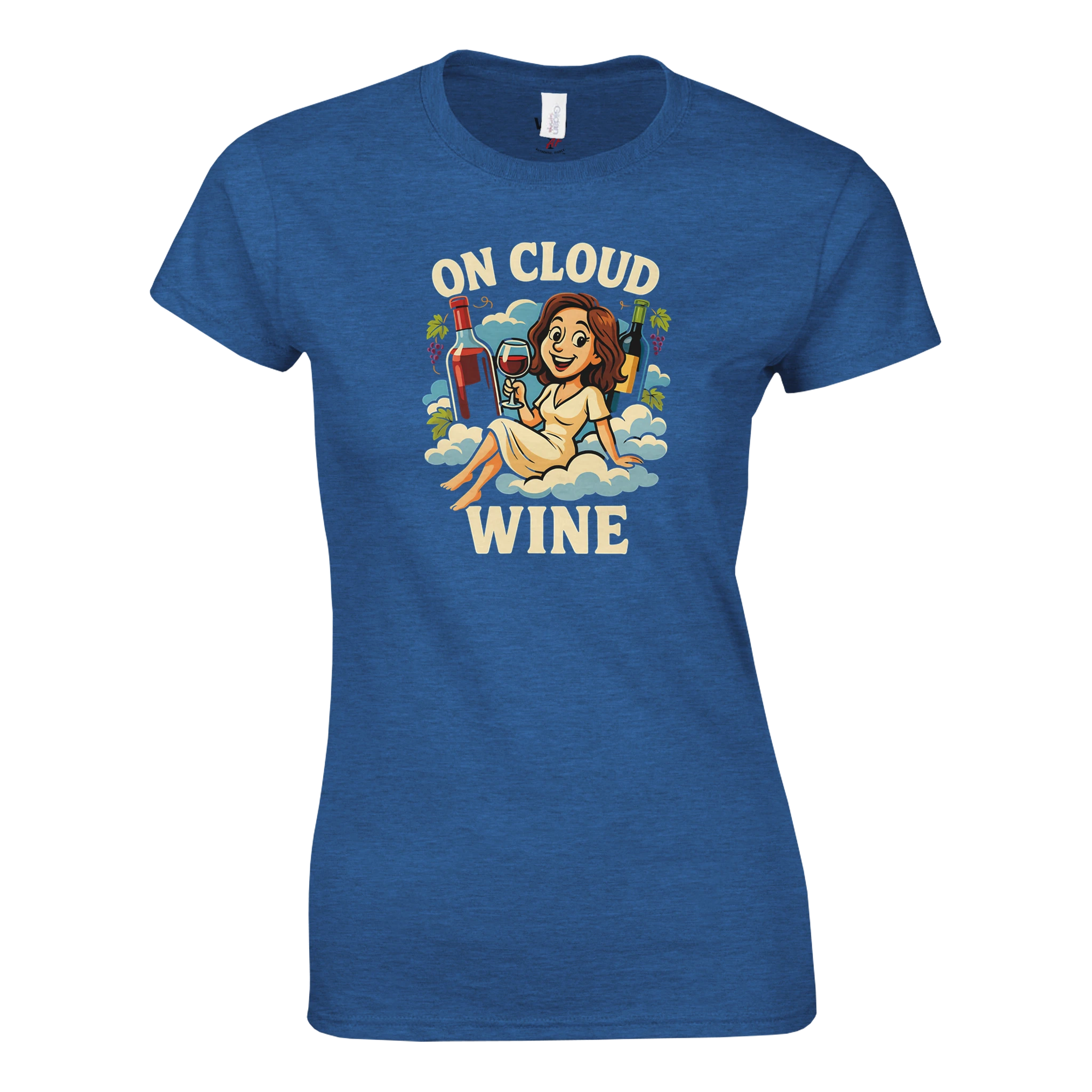 Cozy wine night tee for women who snack, sip, and skip the drama. Comfy vibes, bougie energy.