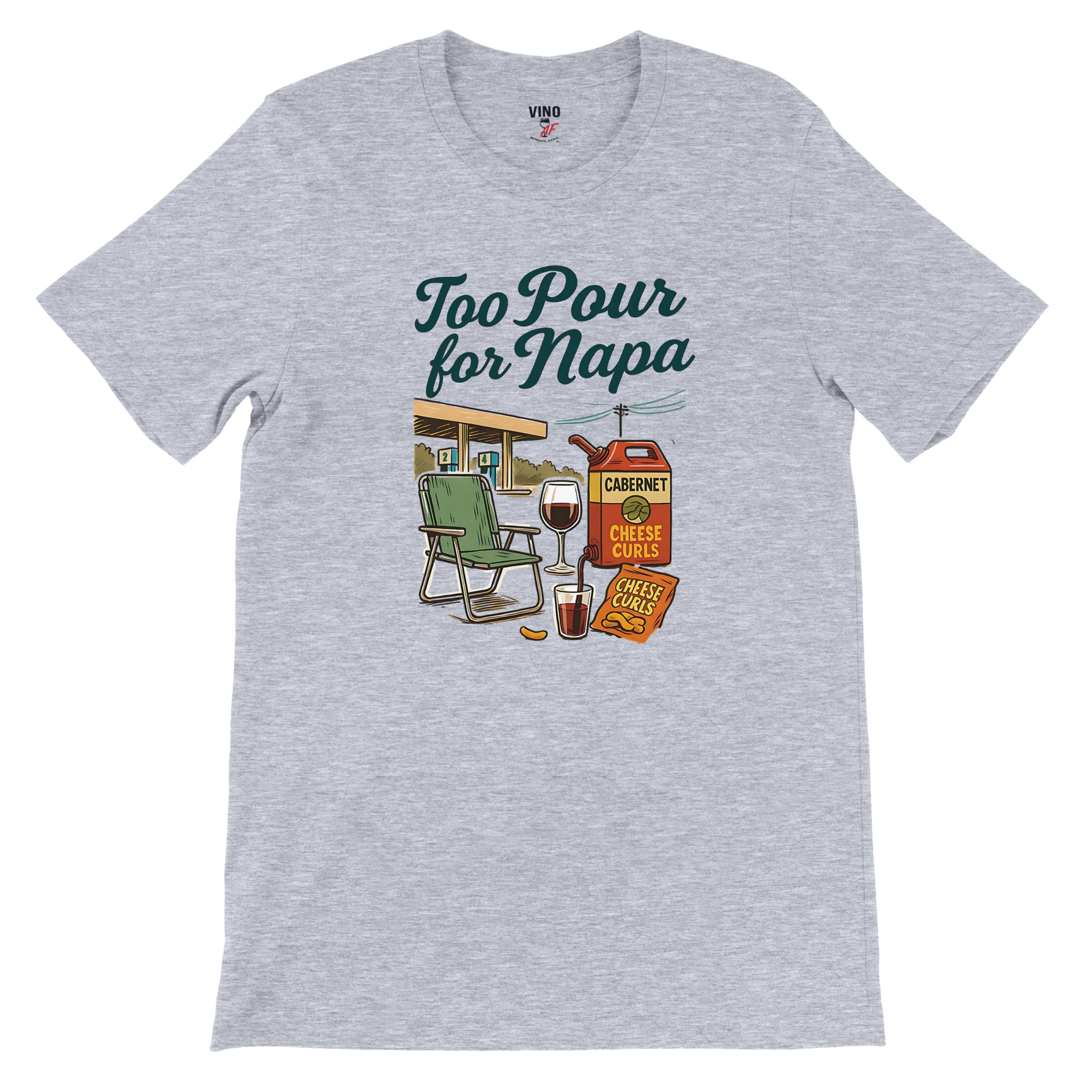 Retro sarcasm wine shirt â unfiltered and proud