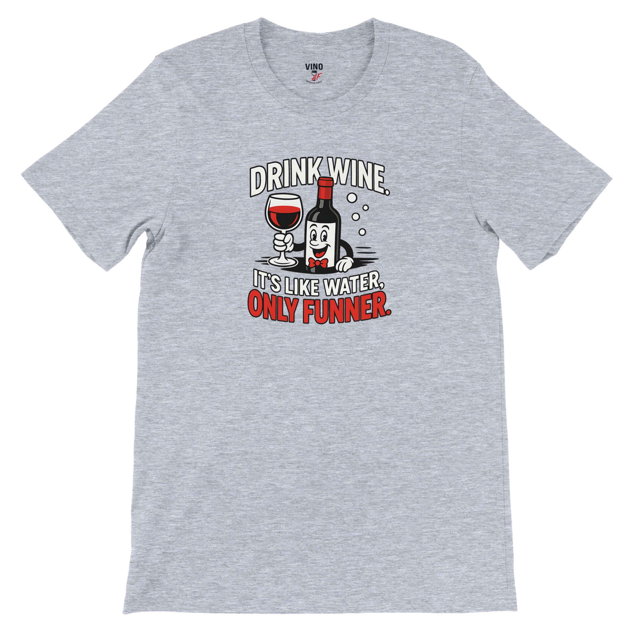 Retro sarcasm wine shirt â unfiltered and proud