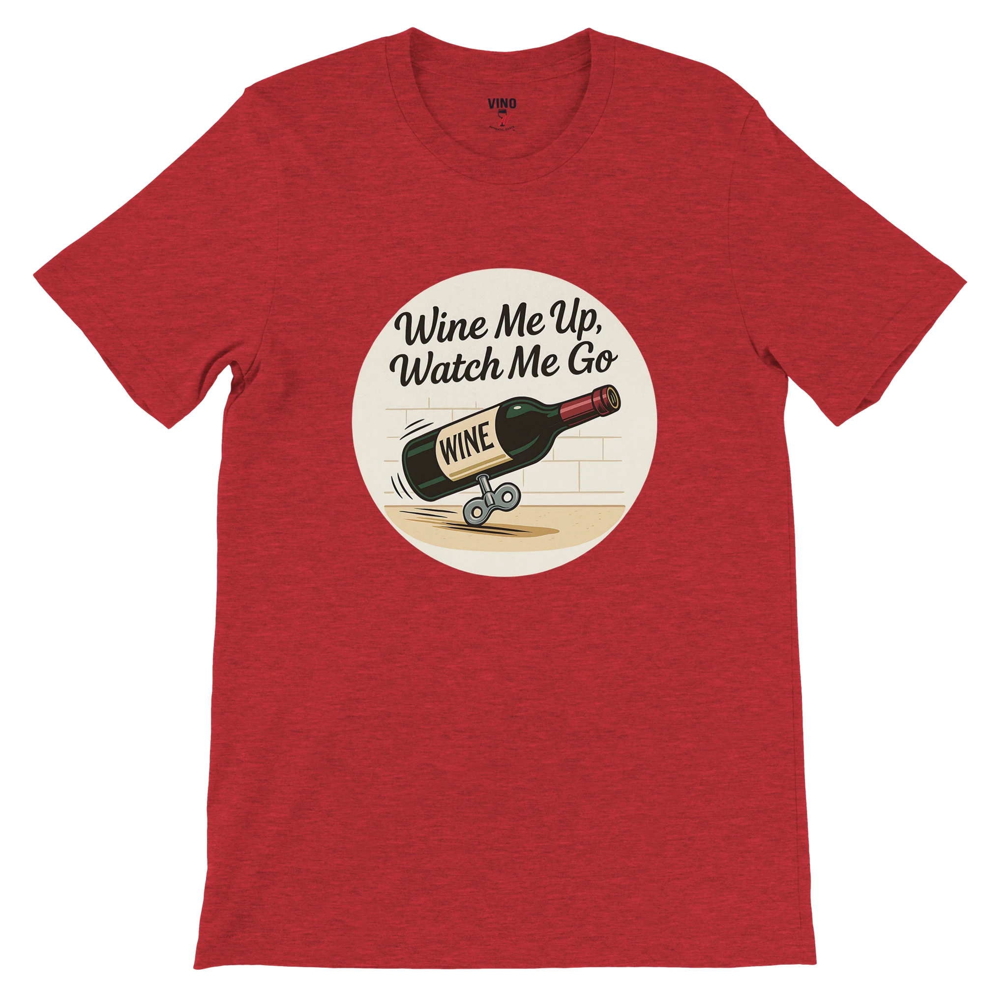 Retro sarcasm wine shirt – unfiltered and proud