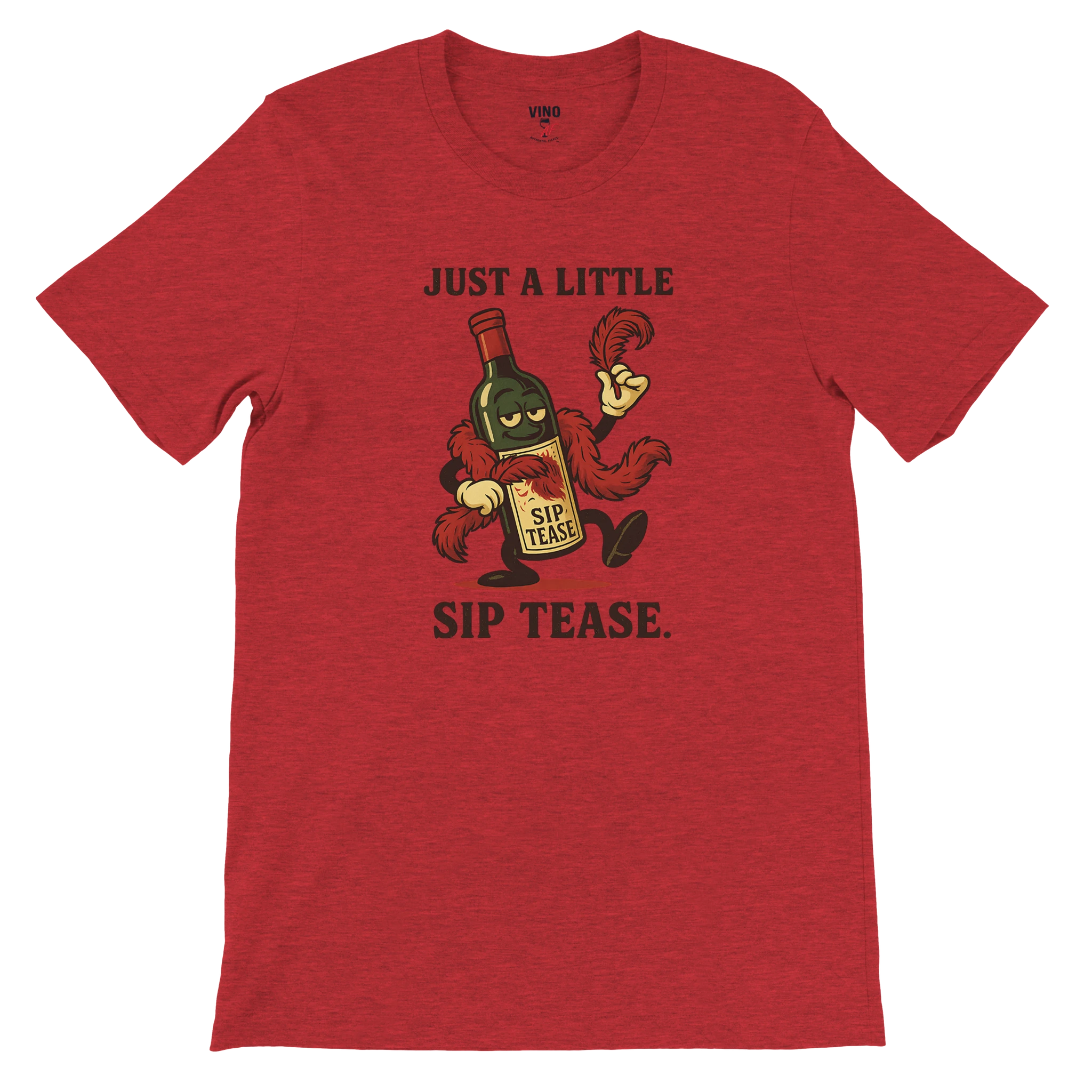 Retro sarcasm wine shirt – unfiltered and proud