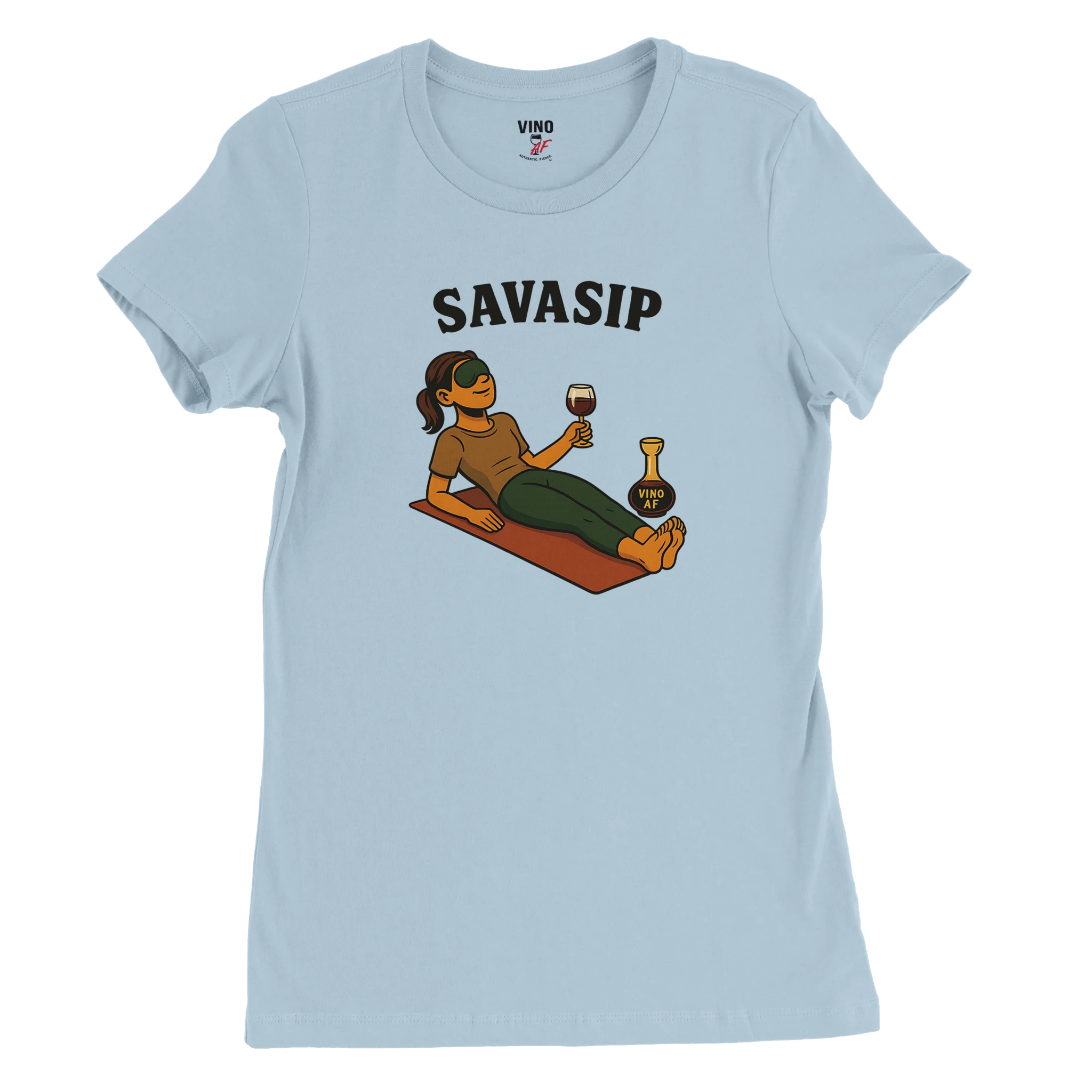 Cozy wine night tee for women who snack, sip, and skip the drama. Comfy vibes, bougie energy.