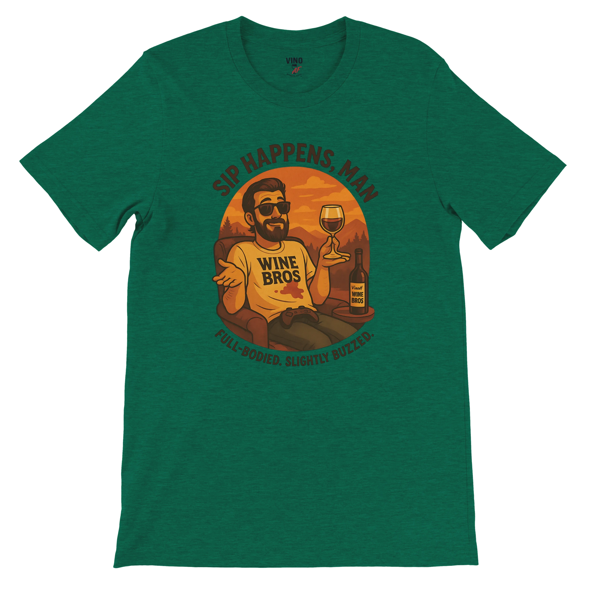Wine Bros Collection shirt – full-bodied humor for bros