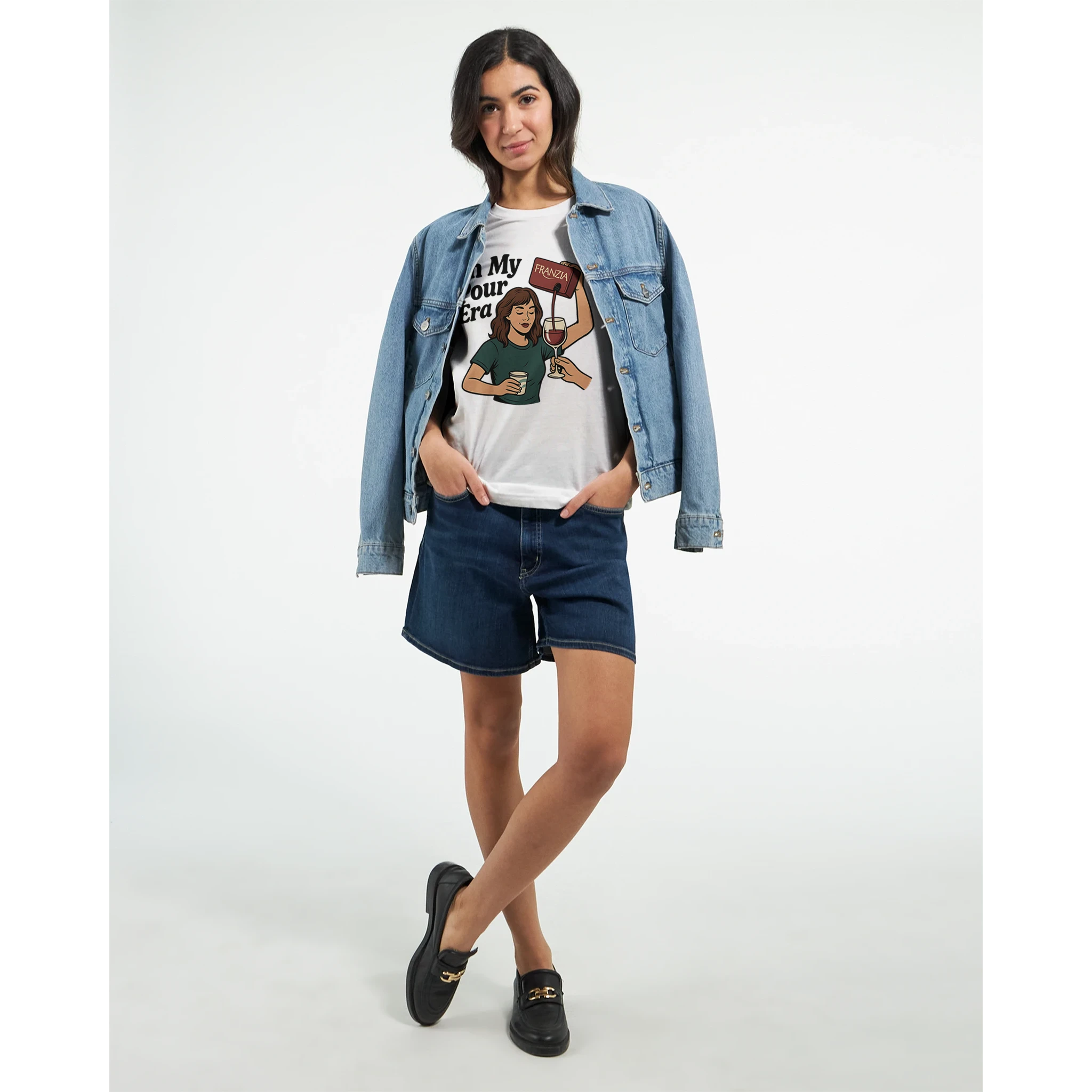 Retro sarcasm wine shirt â unfiltered and proud