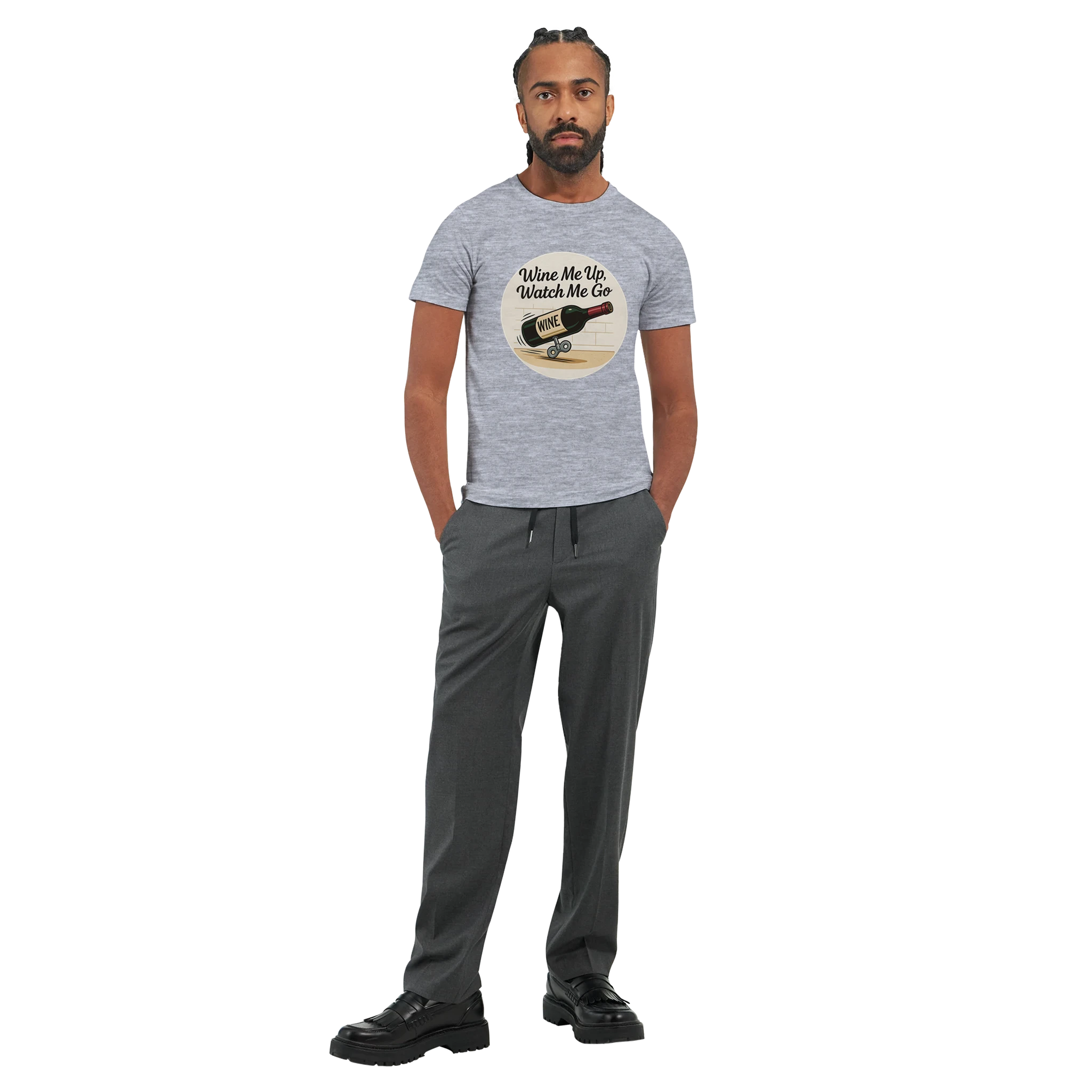 Retro sarcasm wine shirt – unfiltered and proud