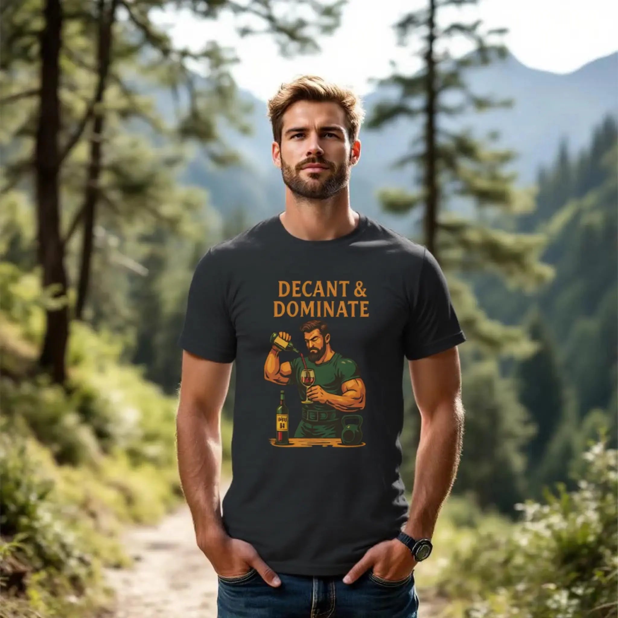 Wine Bros Collection shirt – full-bodied humor for bros