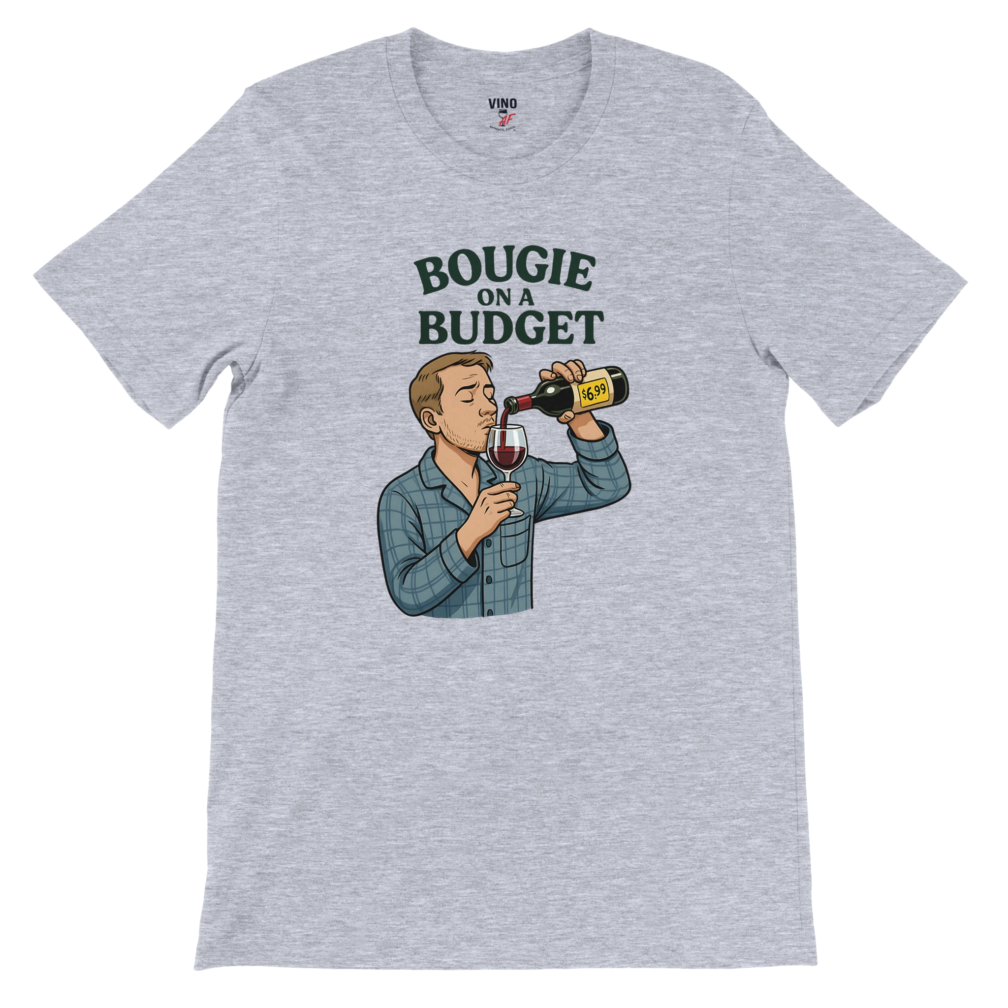 Retro sarcasm wine shirt – unfiltered and proud