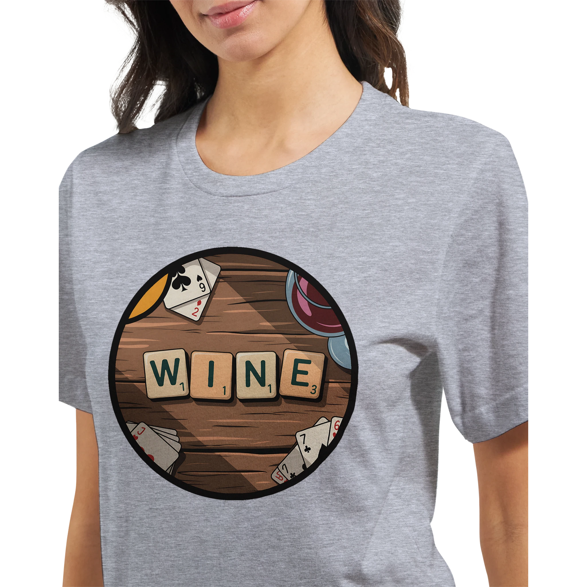 Retro sarcasm wine shirt â unfiltered and proud