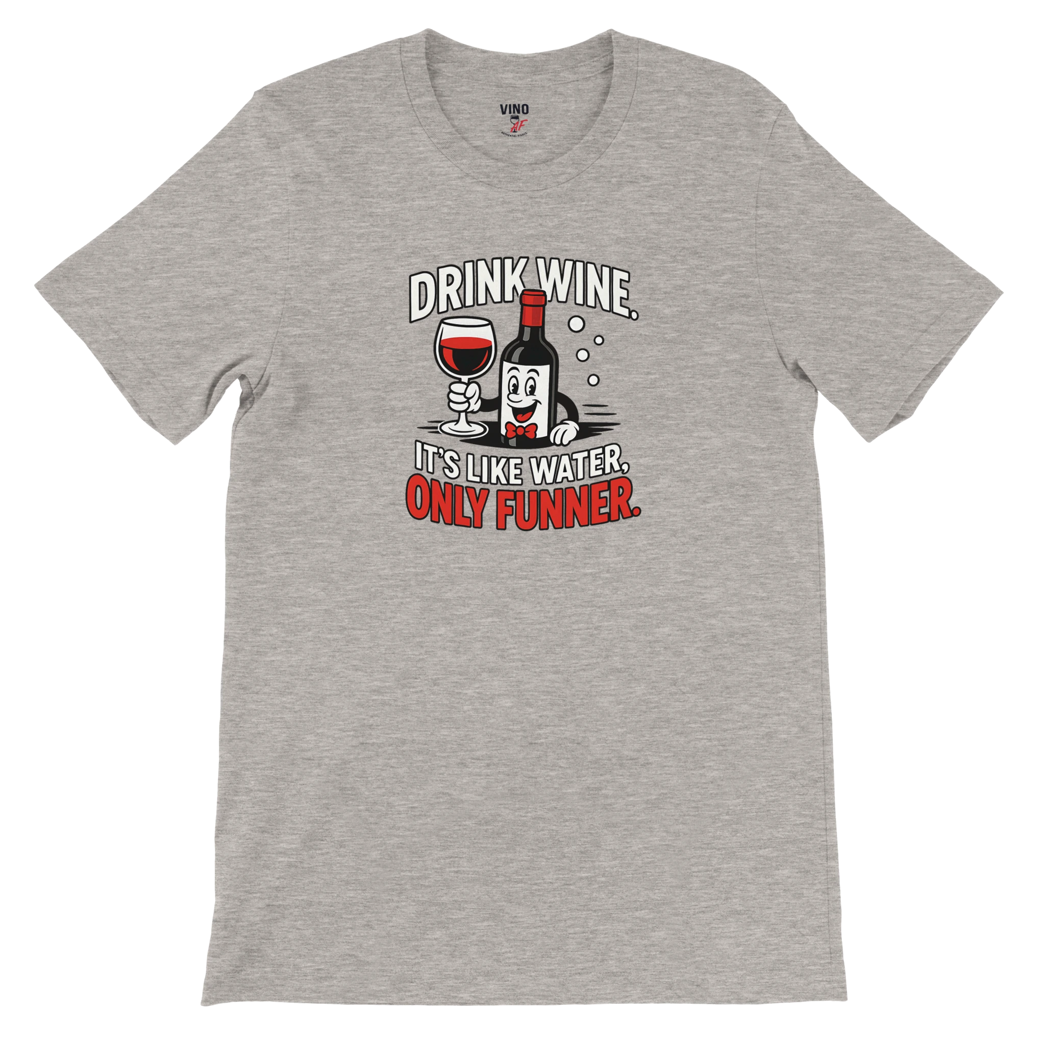 Retro sarcasm wine shirt â unfiltered and proud