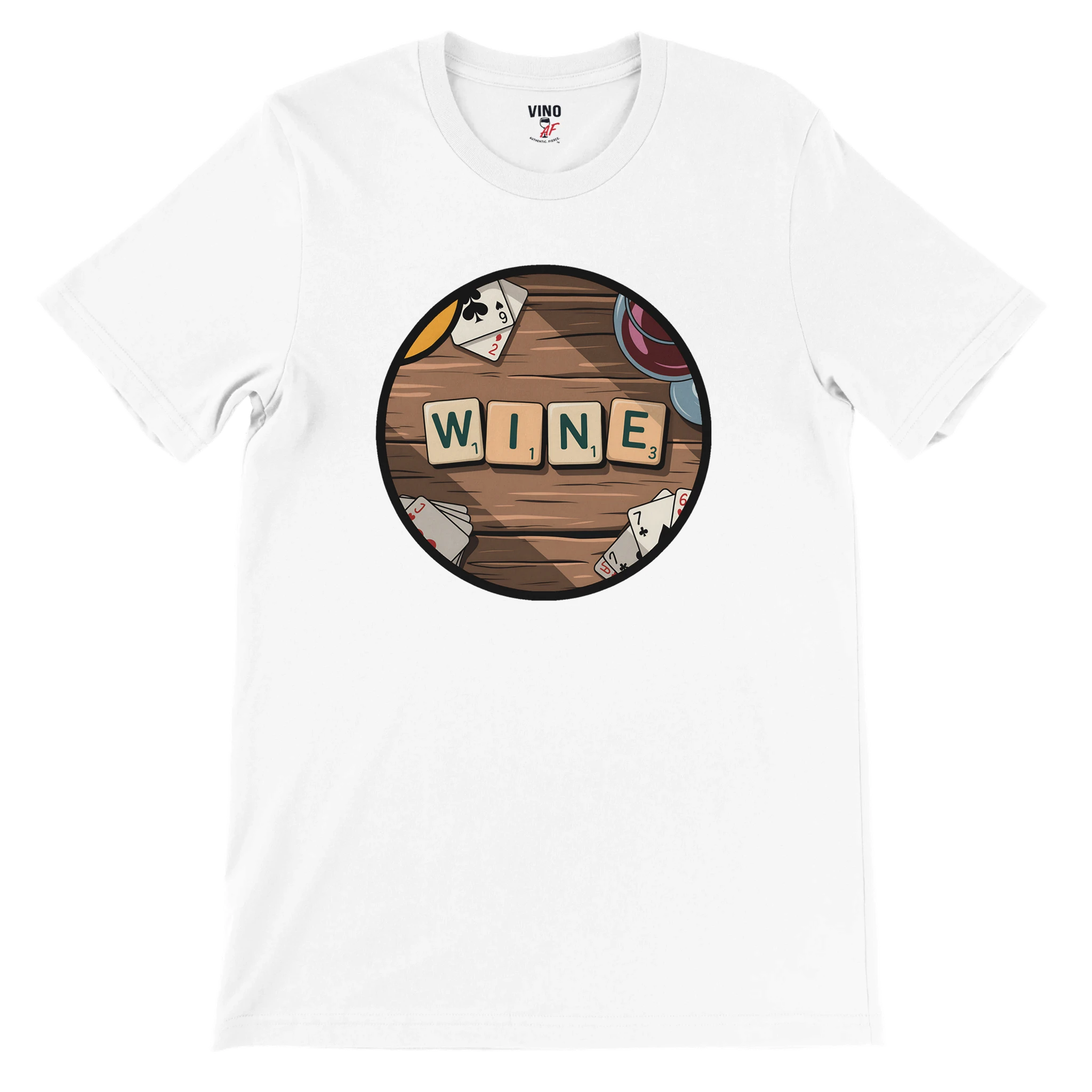Retro sarcasm wine shirt â unfiltered and proud