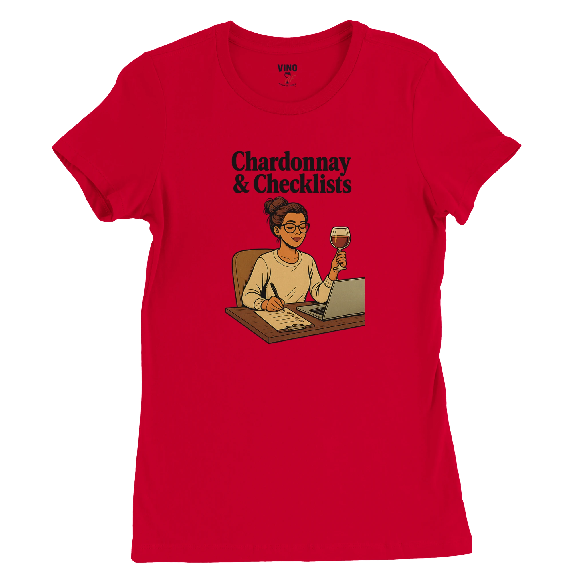 Cozy wine night tee for women who snack, sip, and skip the drama. Comfy vibes, bougie energy.