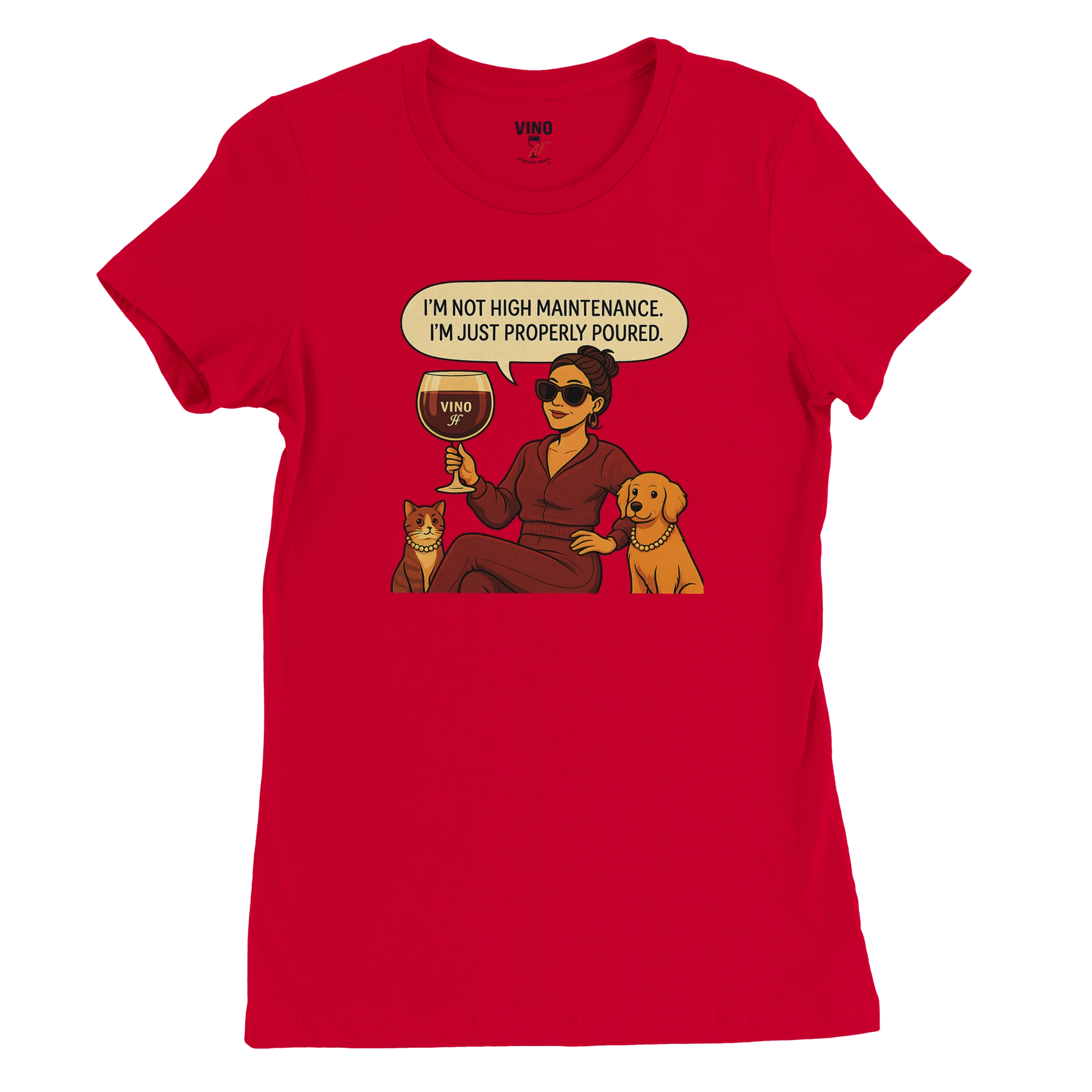 Cozy wine night tee for women who snack, sip, and skip the drama. Comfy vibes, bougie energy.