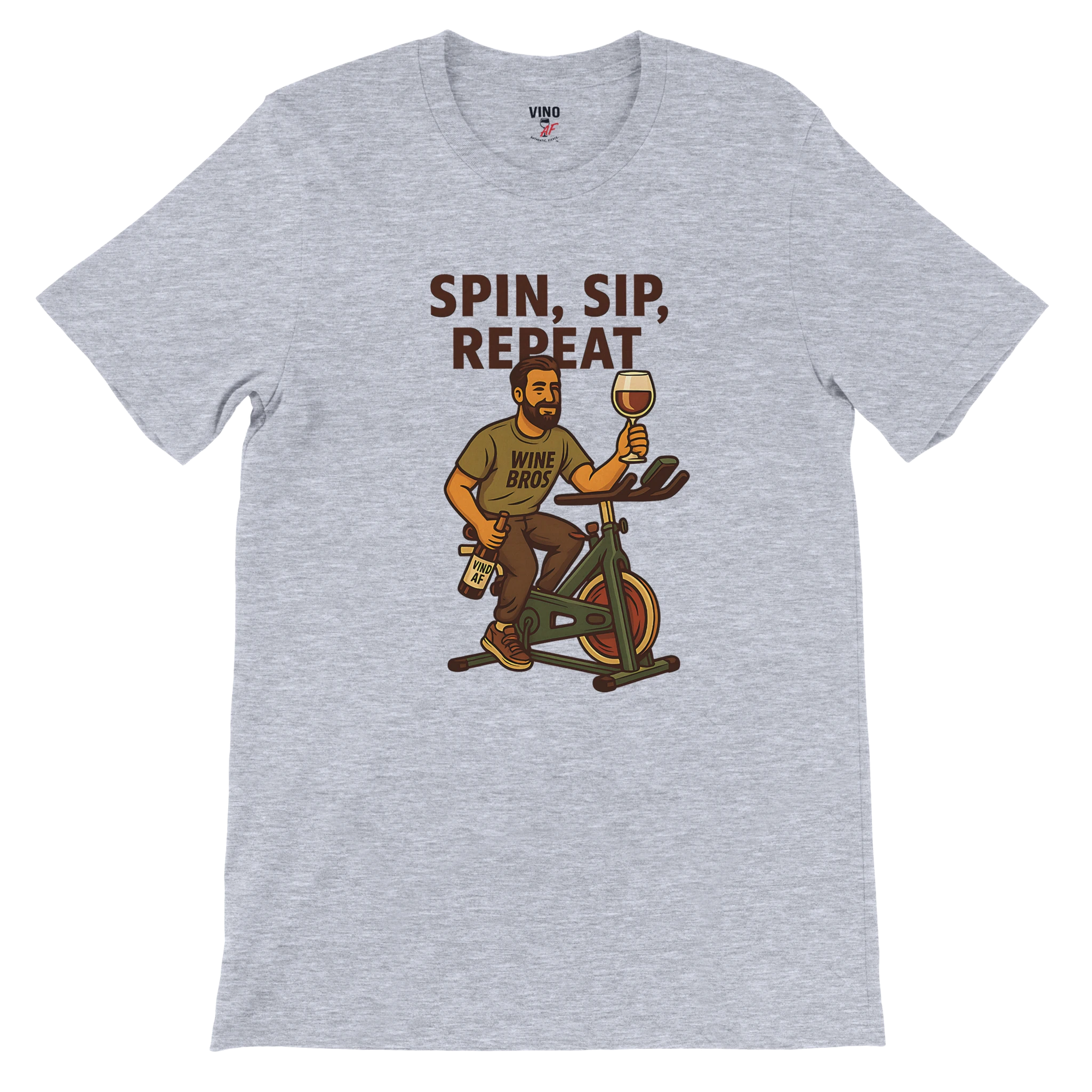 Wine Bros Collection shirt – full-bodied humor for bros