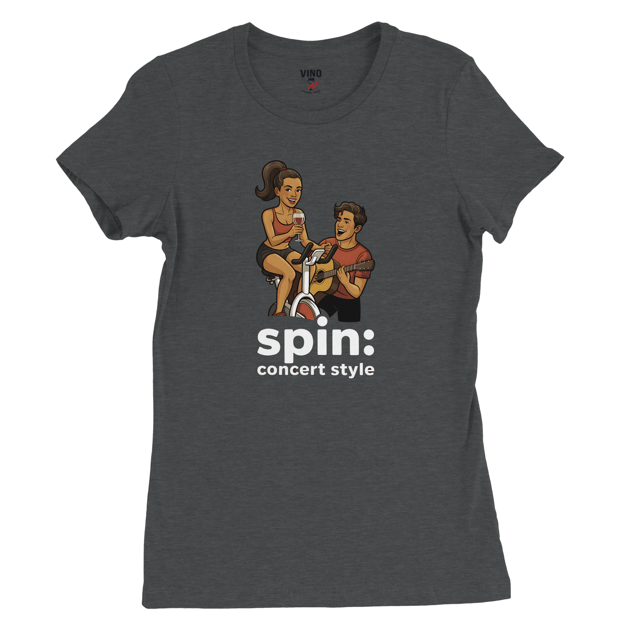 Cozy wine night tee for women who snack, sip, and skip the drama. Comfy vibes, bougie energy.