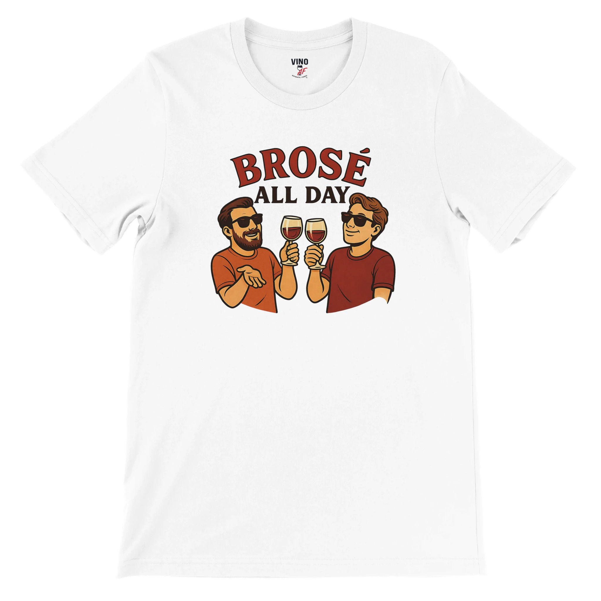 Wine Bros Collection shirt – full-bodied humor for bros