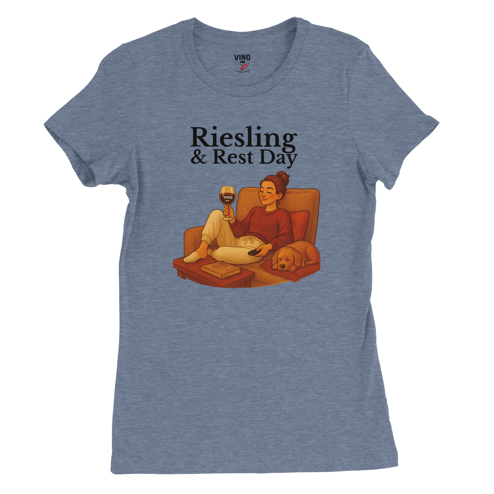 Cozy wine night tee for women who snack, sip, and skip the drama. Comfy vibes, bougie energy.