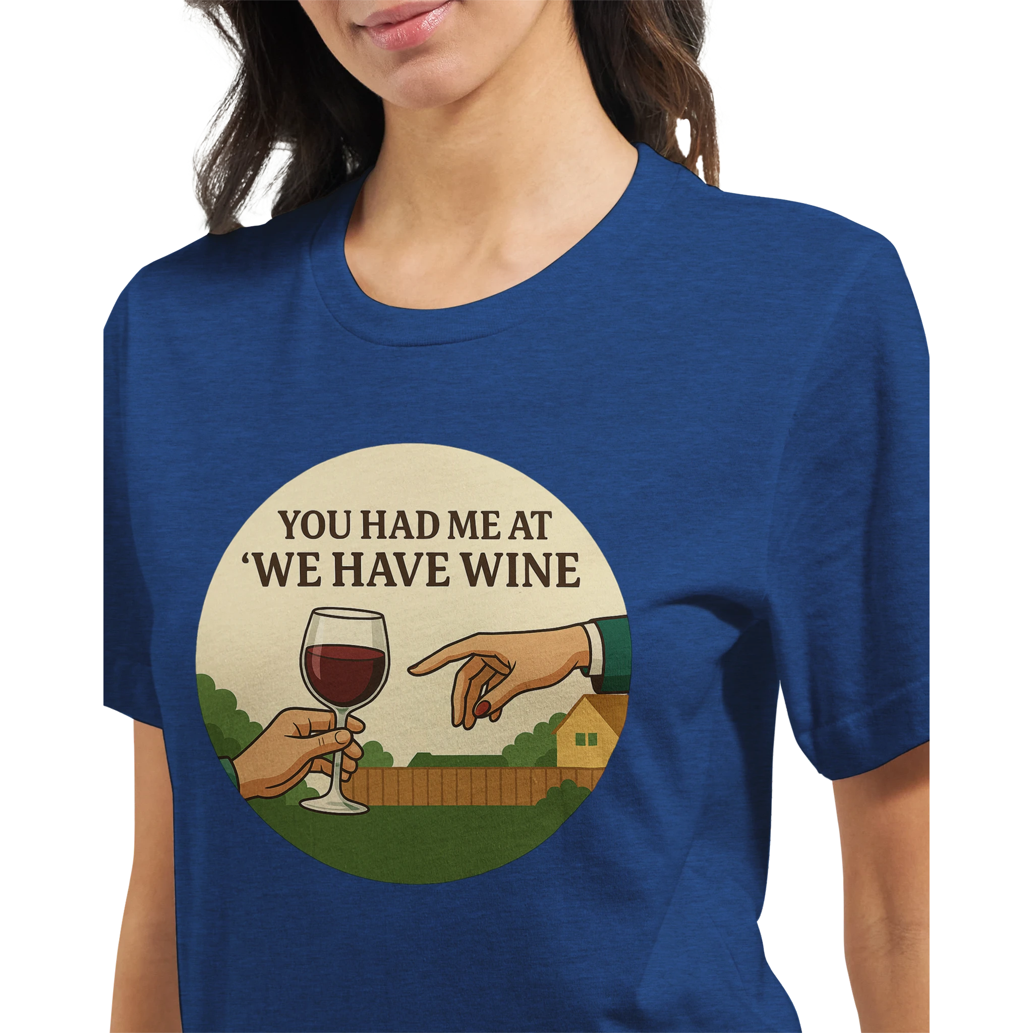 Retro sarcasm wine shirt – unfiltered and proud
