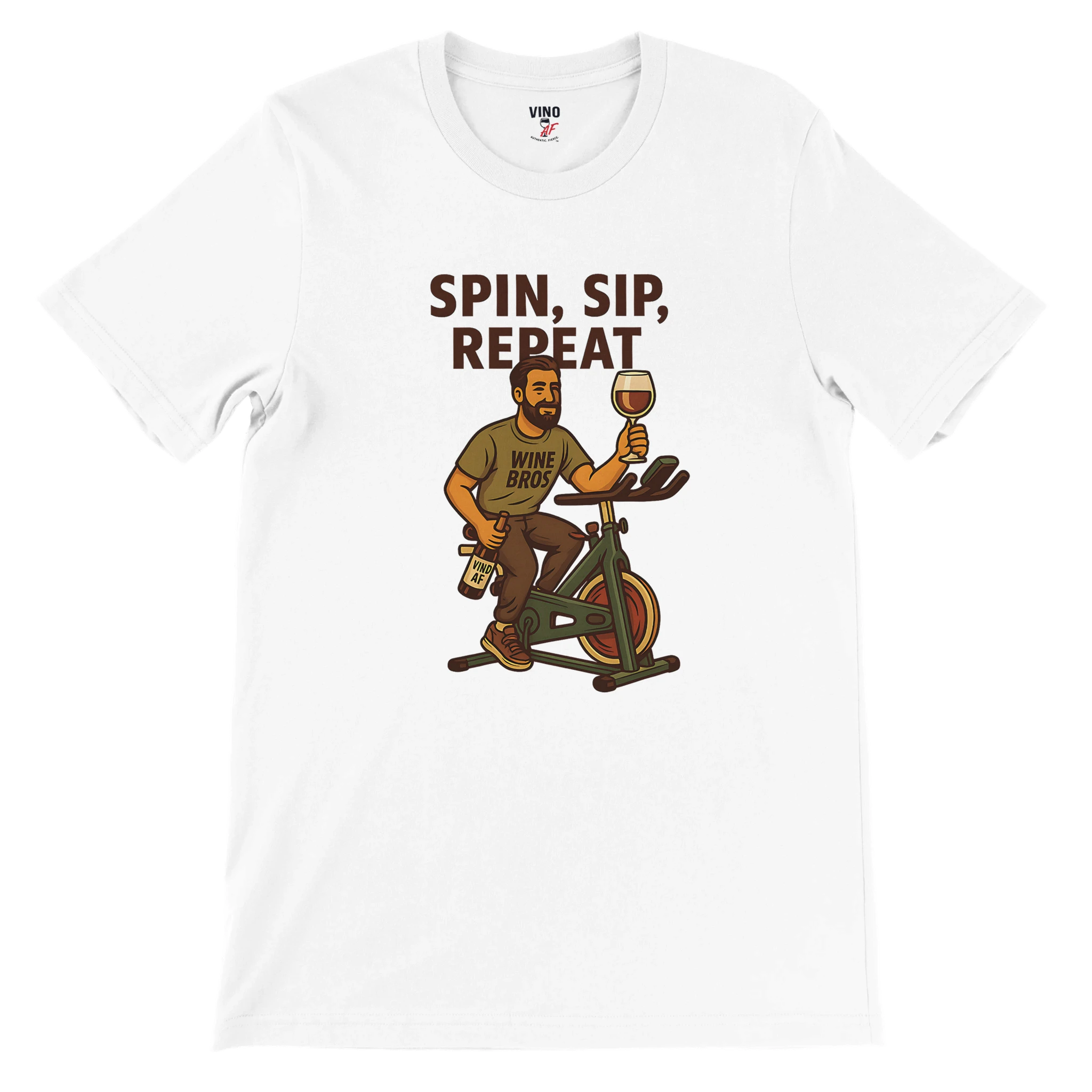 Wine Bros Collection shirt – full-bodied humor for bros