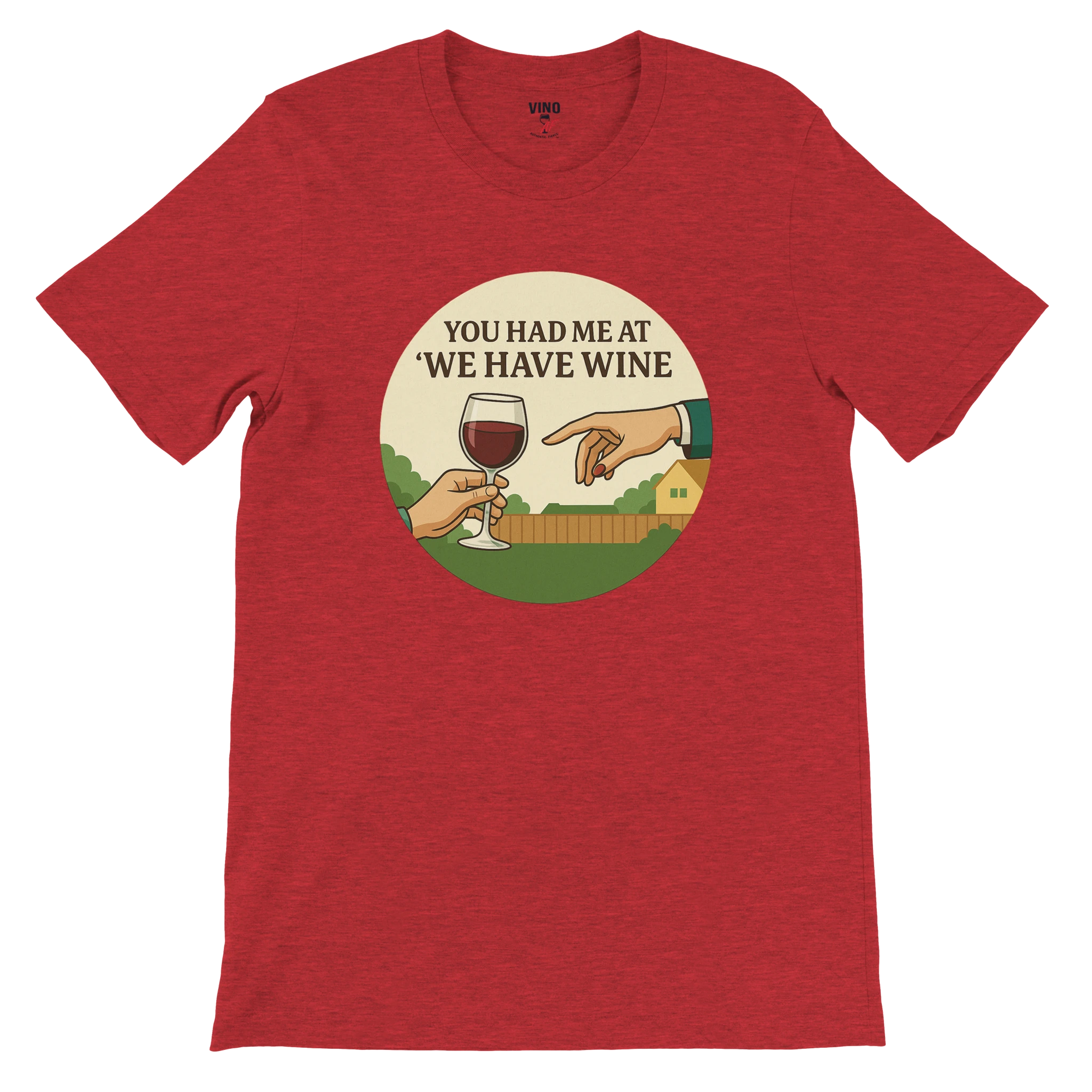 Retro sarcasm wine shirt – unfiltered and proud