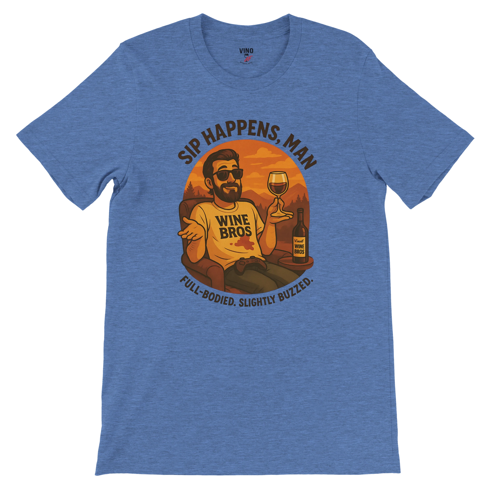 Wine Bros Collection shirt – full-bodied humor for bros