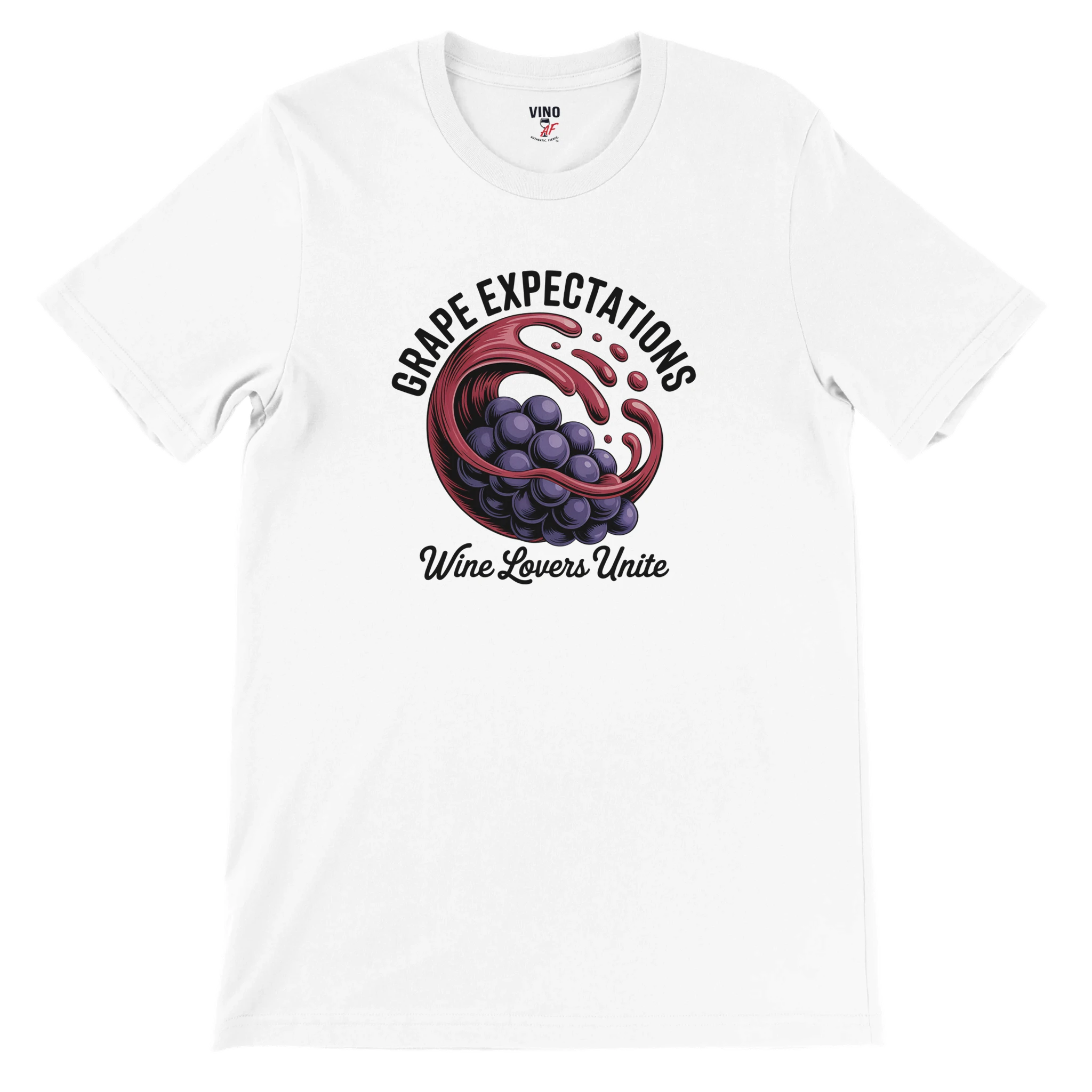 Retro sarcasm wine shirt â unfiltered and proud