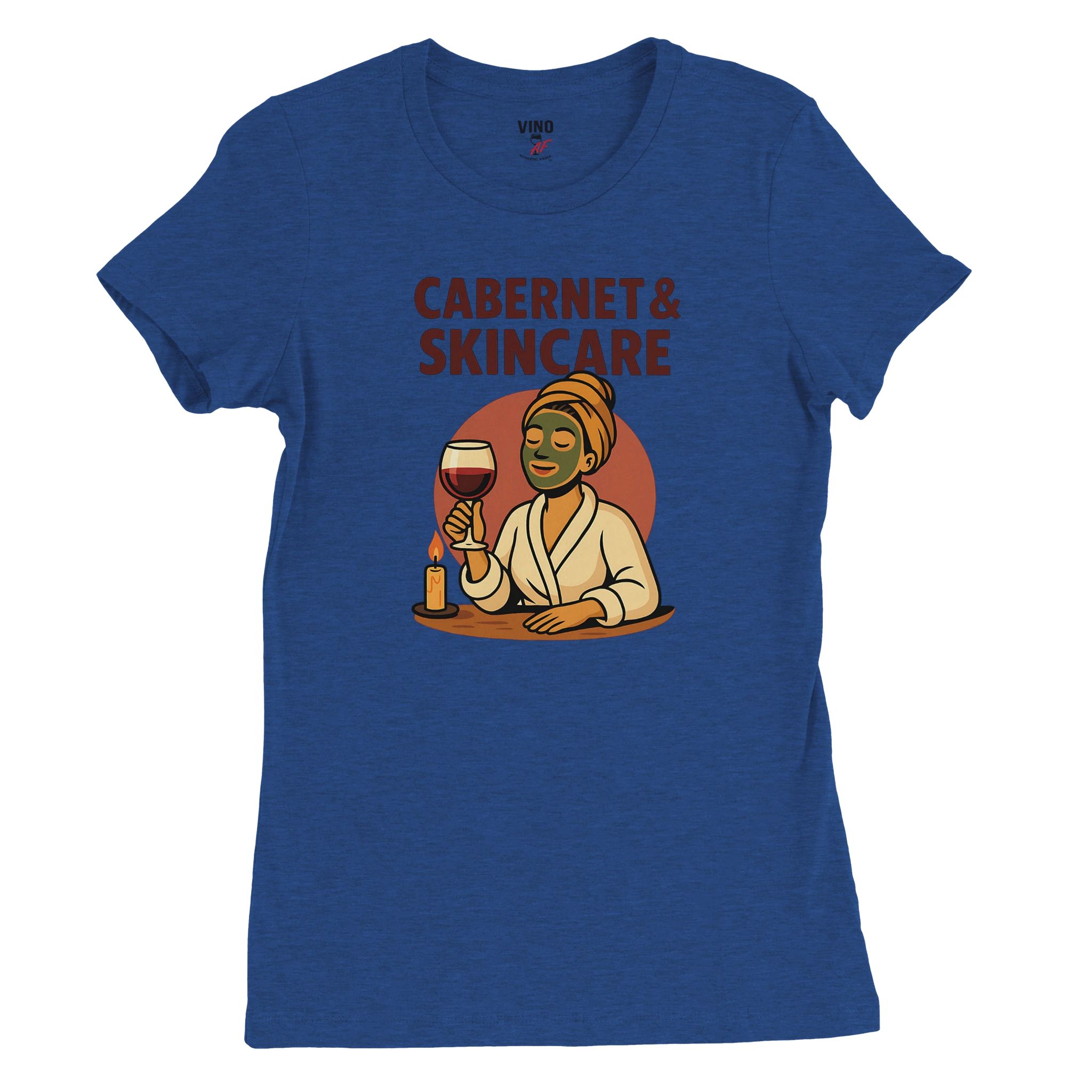 Cozy wine night tee for women who snack, sip, and skip the drama. Comfy vibes, bougie energy.