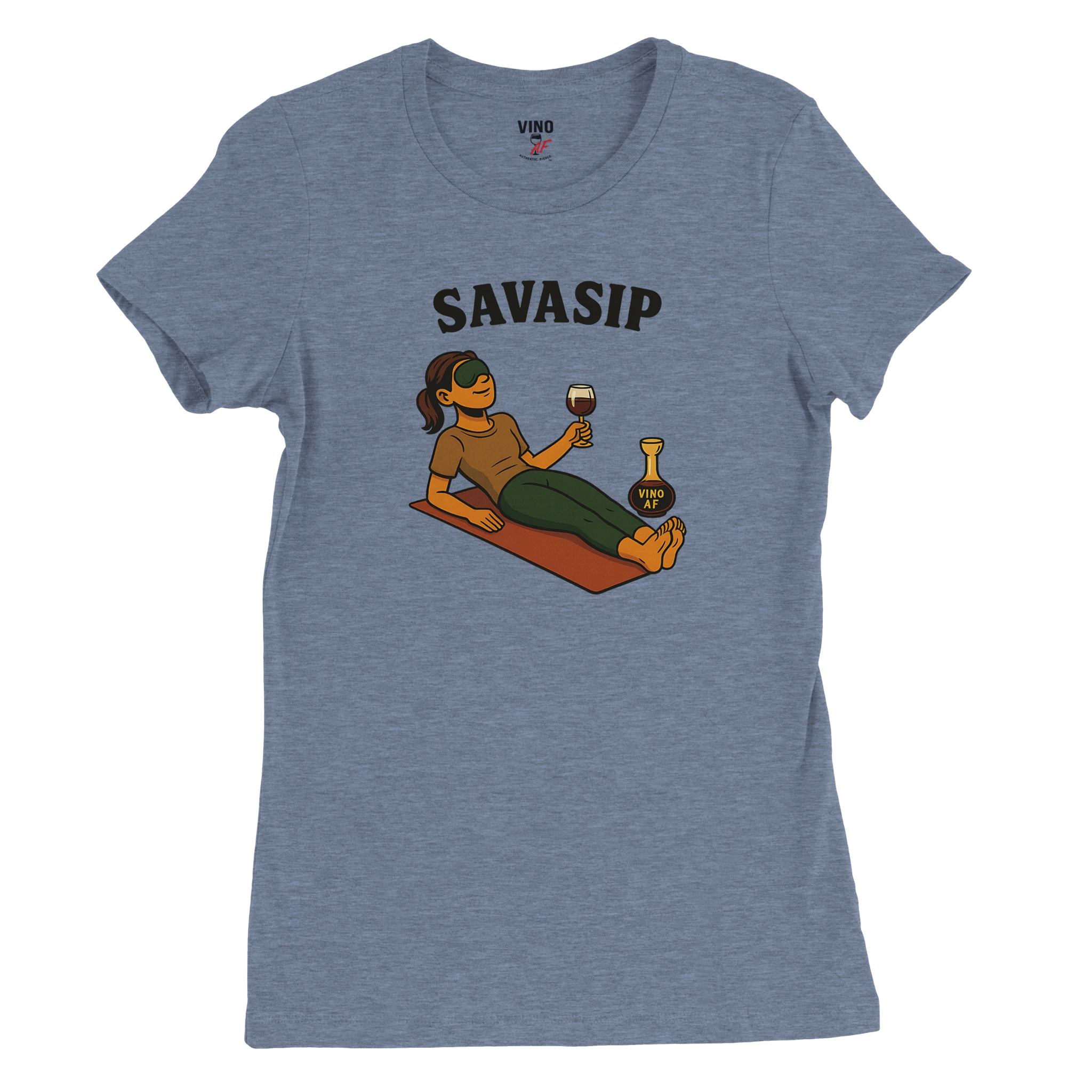 Cozy wine night tee for women who snack, sip, and skip the drama. Comfy vibes, bougie energy.