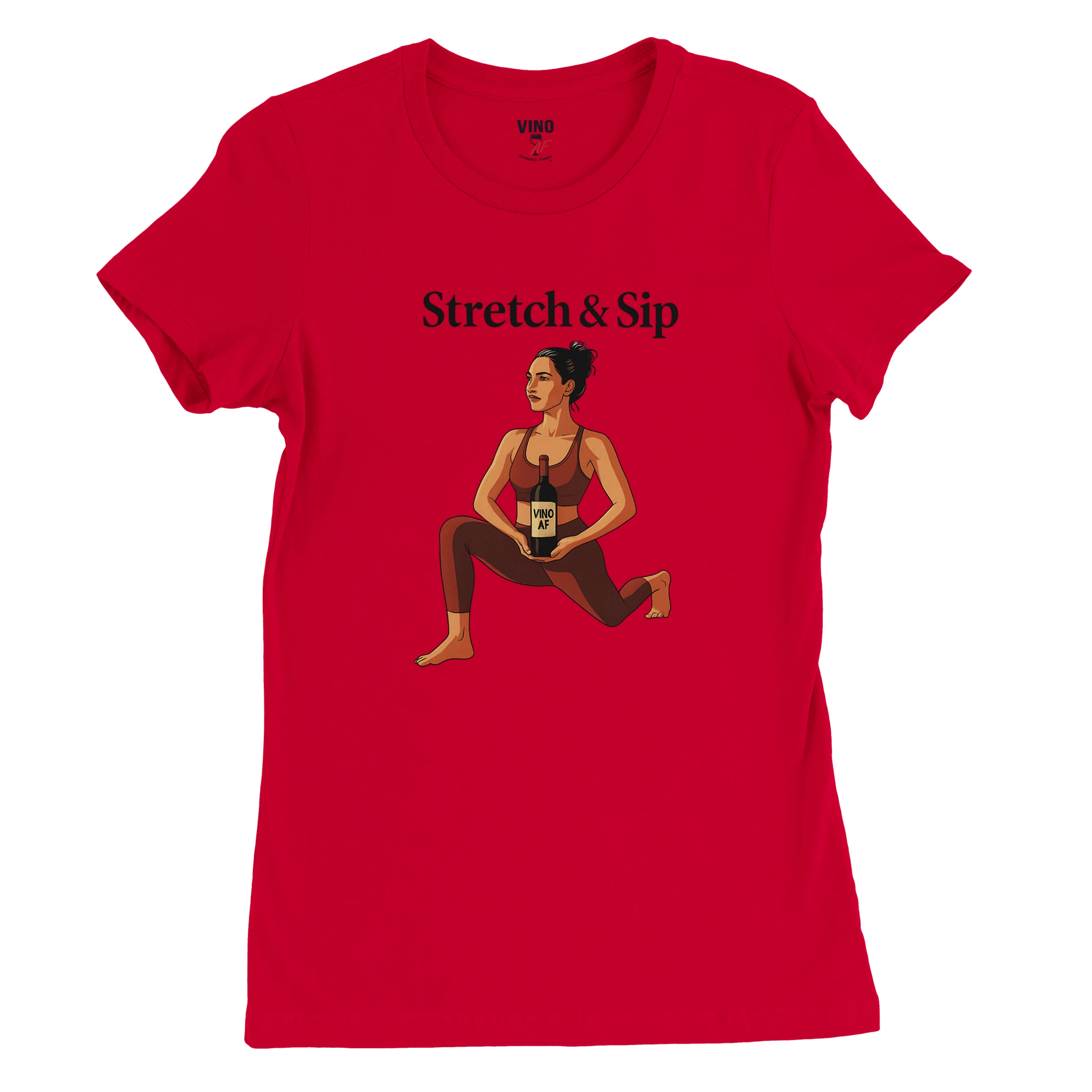 Cozy wine night tee for women who snack, sip, and skip the drama. Comfy vibes, bougie energy.