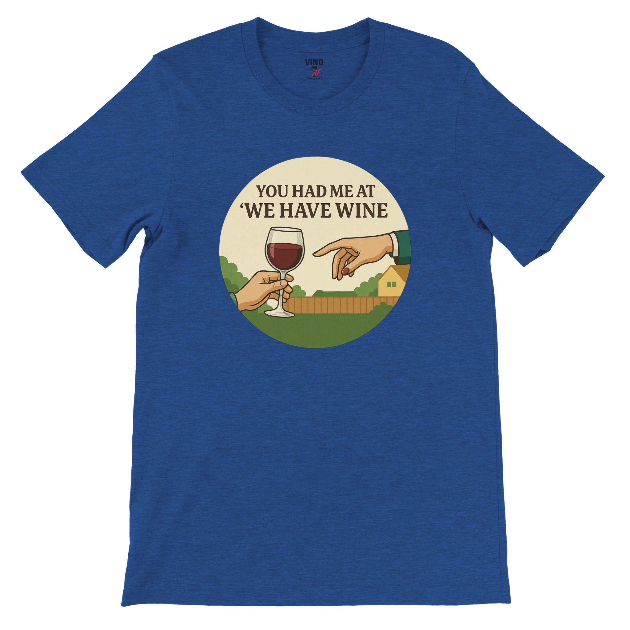 Retro sarcasm wine shirt – unfiltered and proud