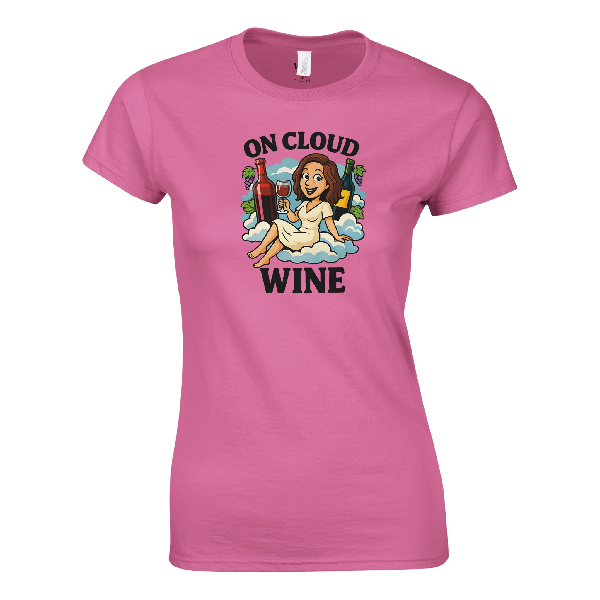 Cozy wine night tee for women who snack, sip, and skip the drama. Comfy vibes, bougie energy.