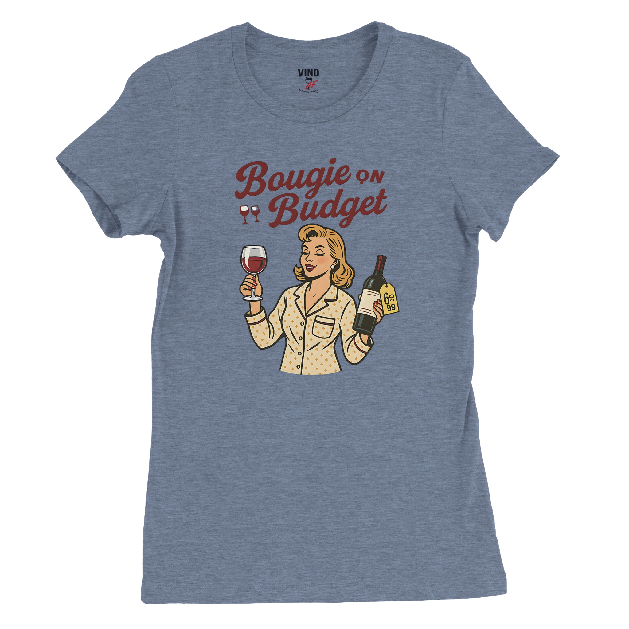 Cozy wine night tee for women who snack, sip, and skip the drama. Comfy vibes, bougie energy.