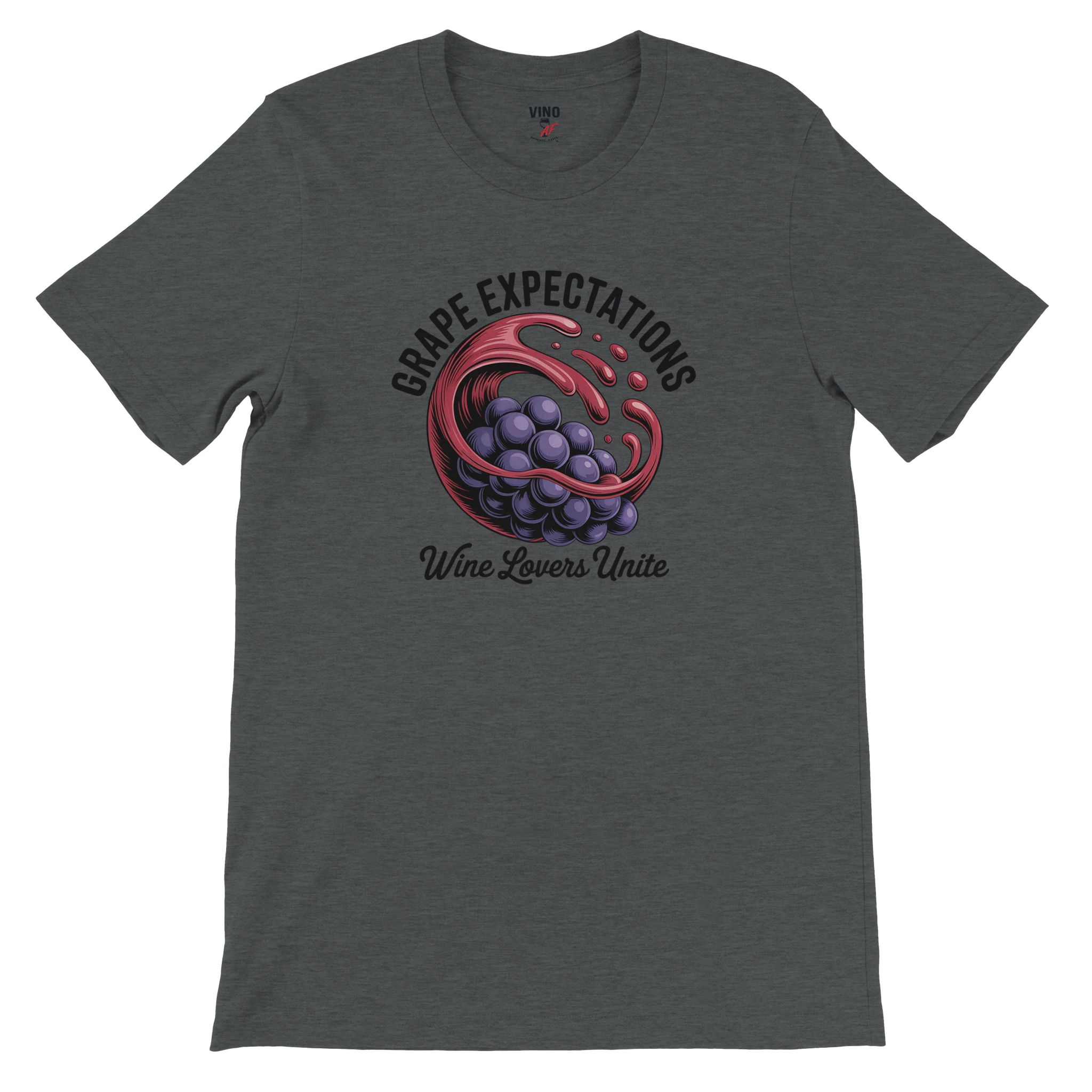 Retro sarcasm wine shirt â unfiltered and proud