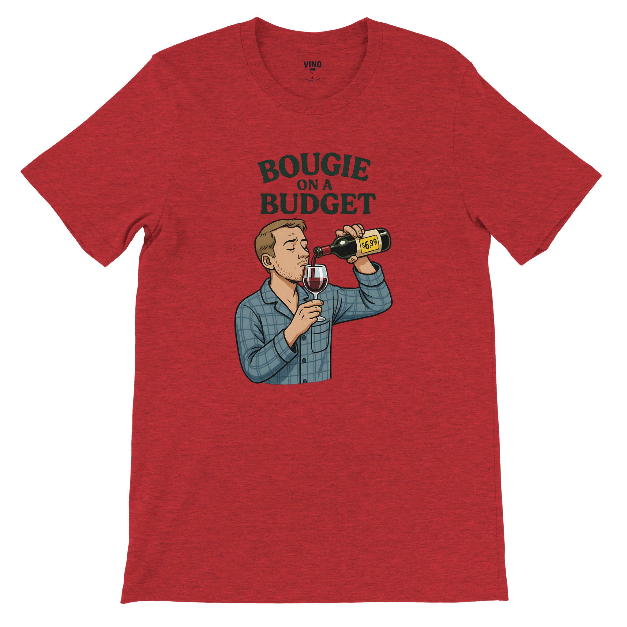 Retro sarcasm wine shirt – unfiltered and proud