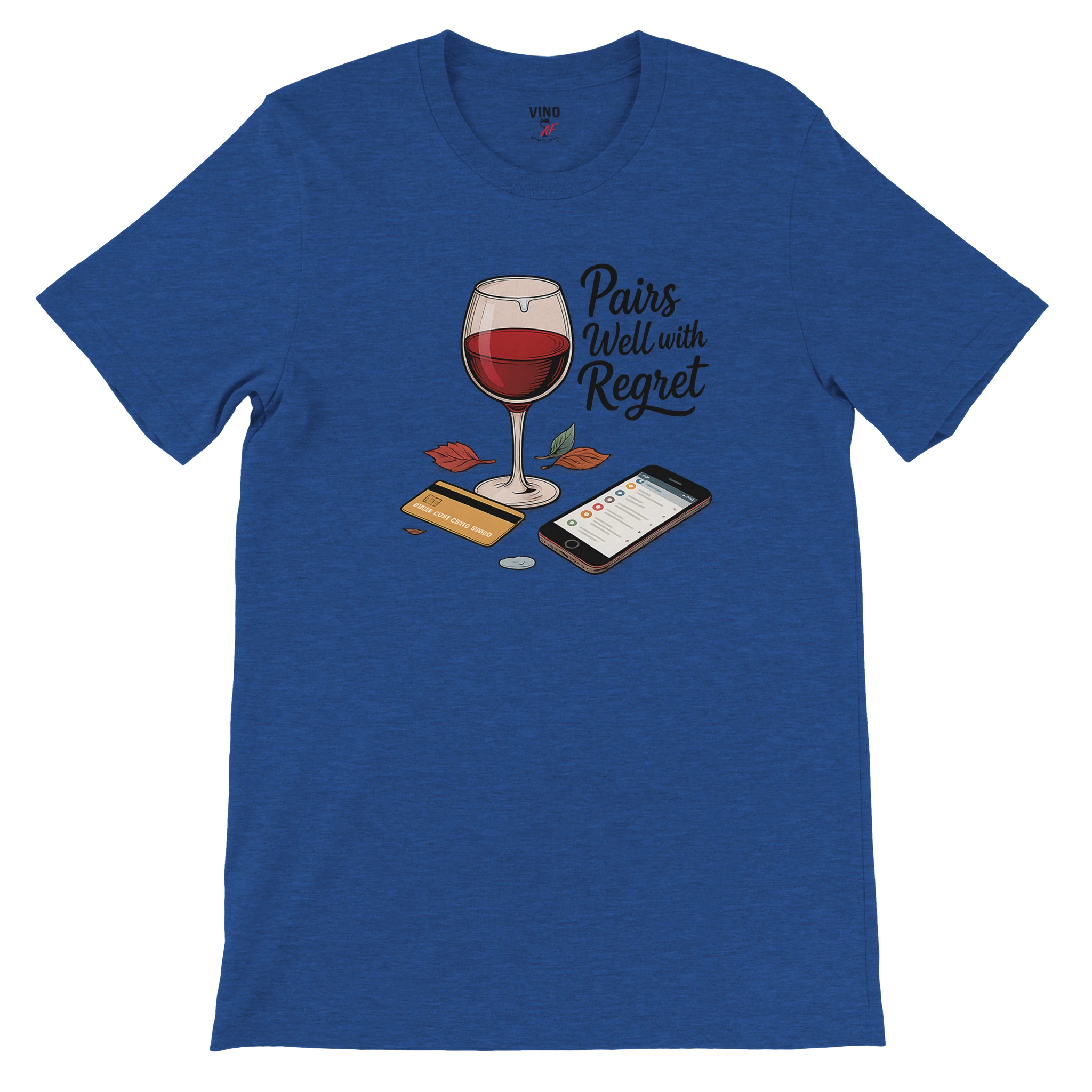 Retro sarcasm wine shirt â unfiltered and proud