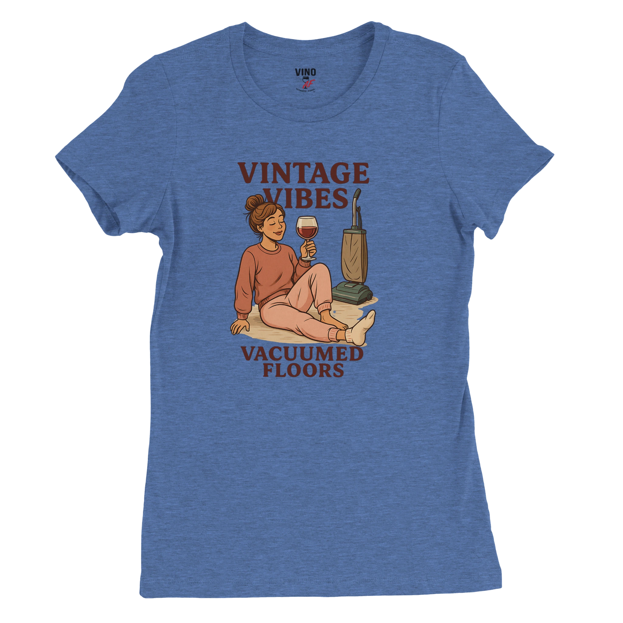 Cozy wine night tee for women who snack, sip, and skip the drama. Comfy vibes, bougie energy.