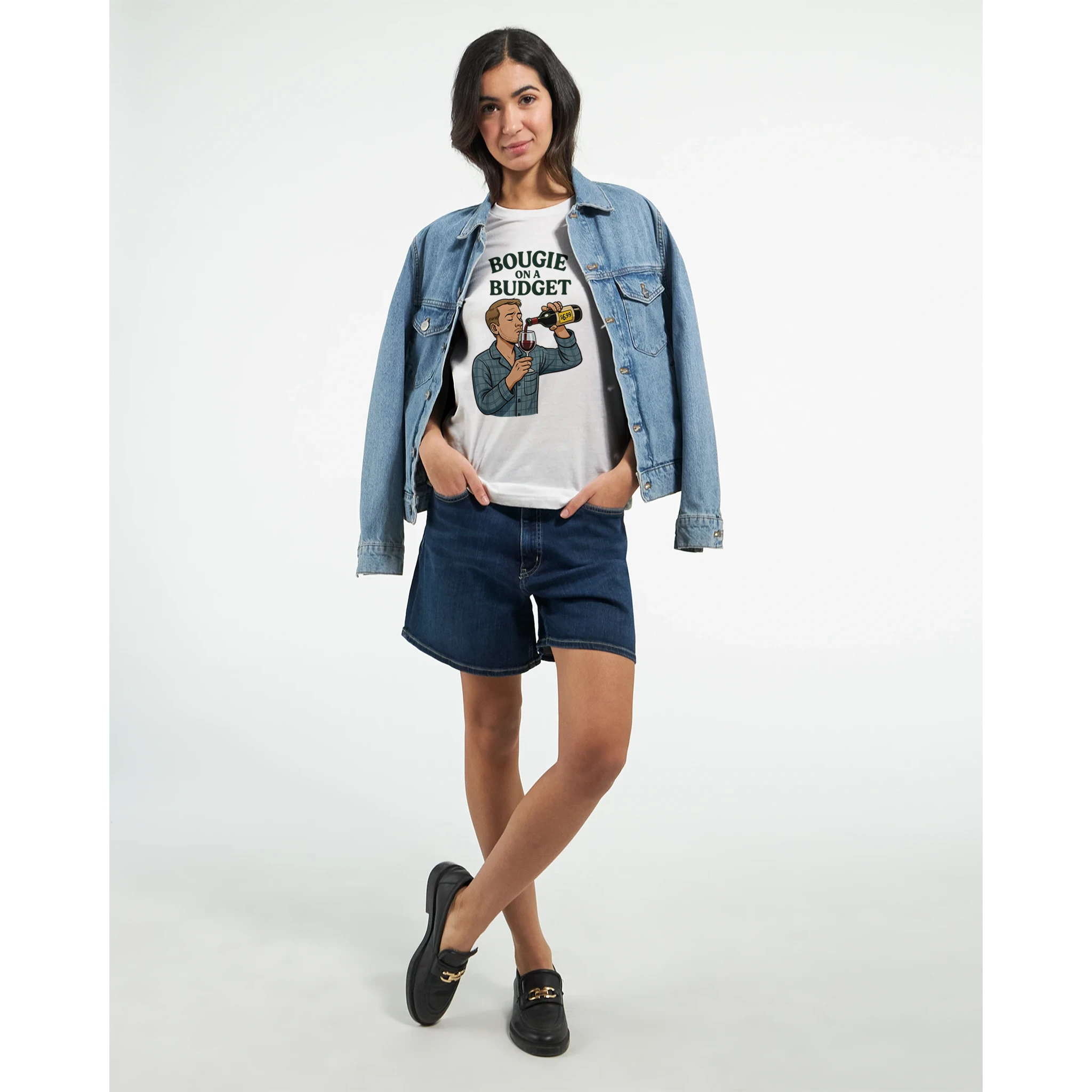 Retro sarcasm wine shirt – unfiltered and proud