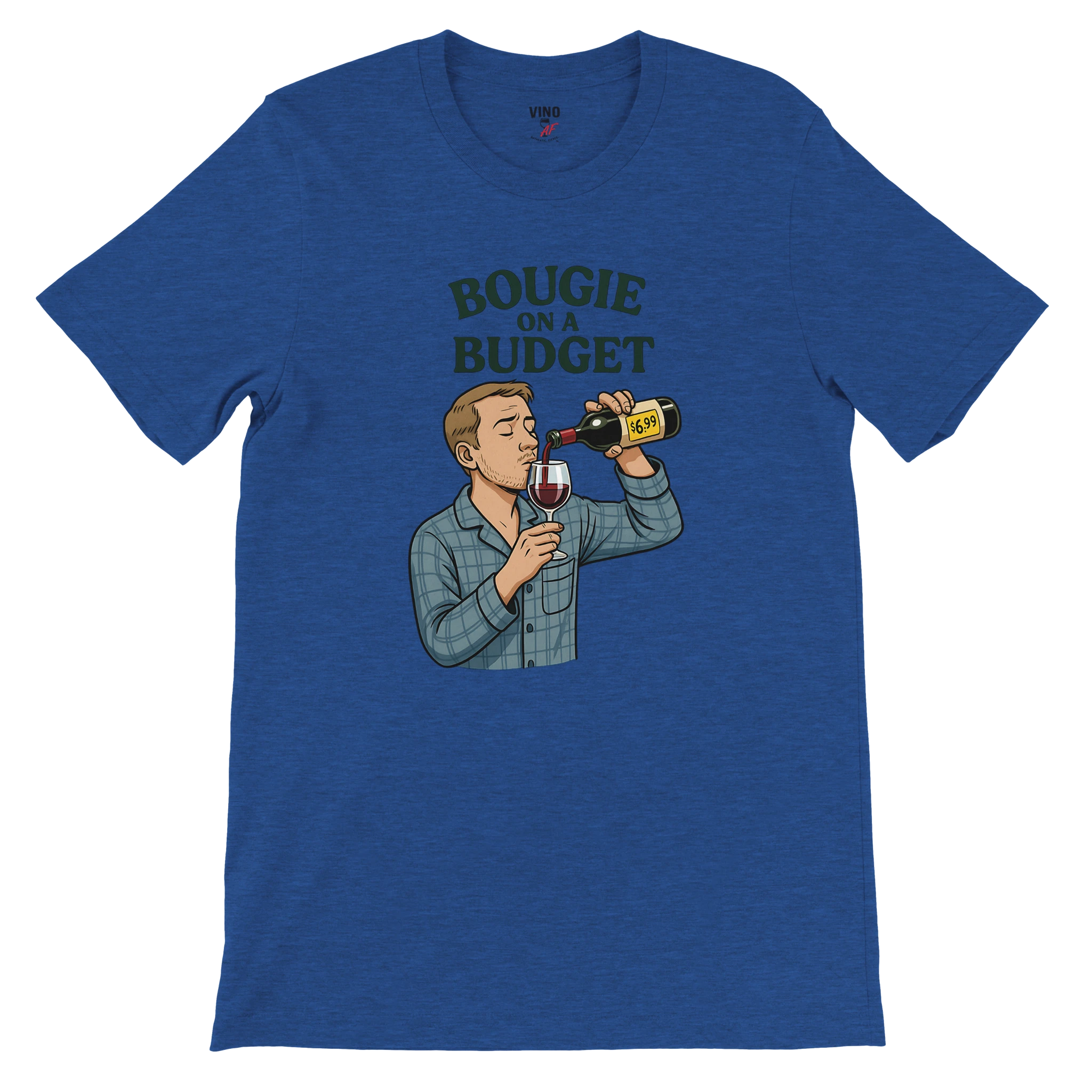 Retro sarcasm wine shirt – unfiltered and proud