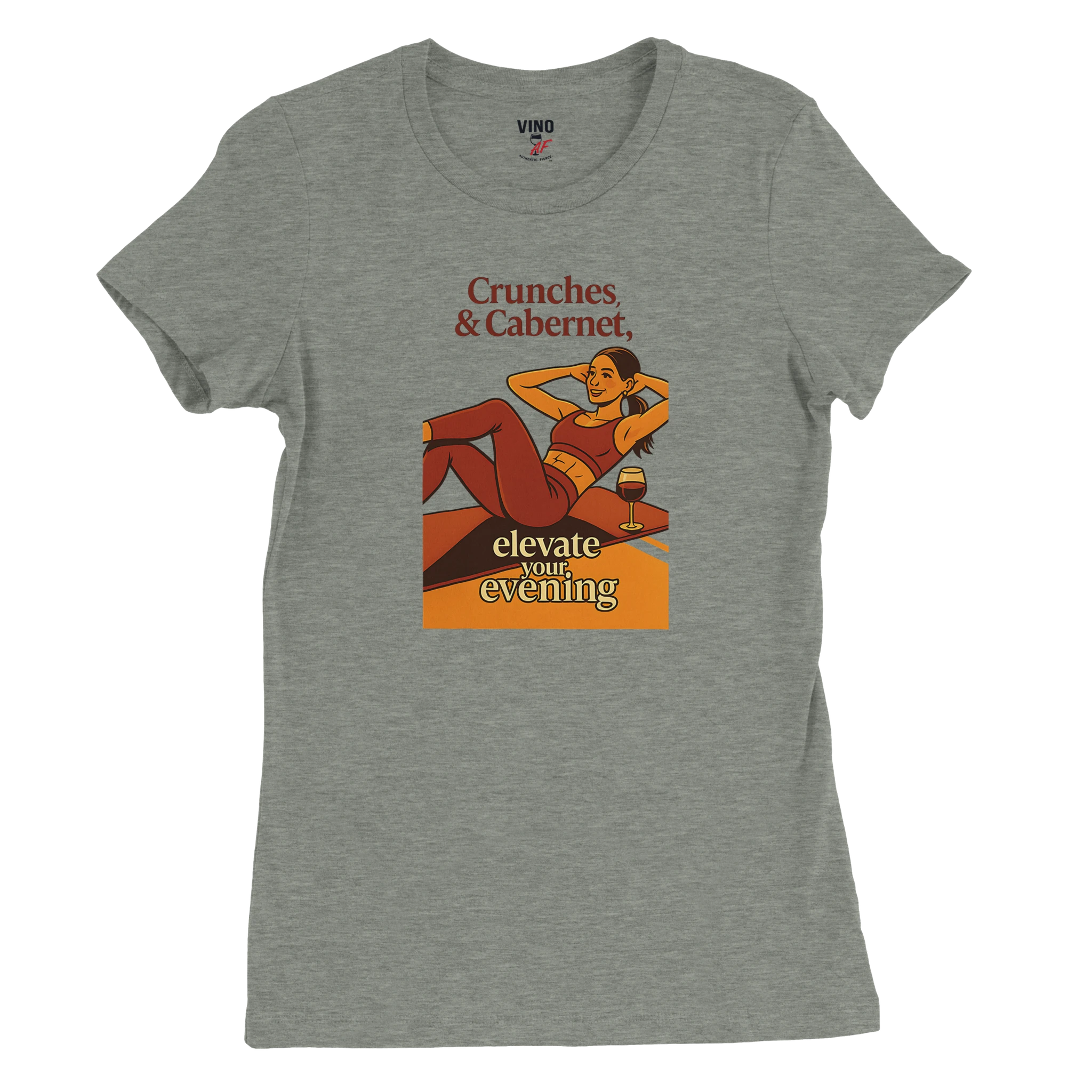 Cozy wine night tee for women who snack, sip, and skip the drama. Comfy vibes, bougie energy.