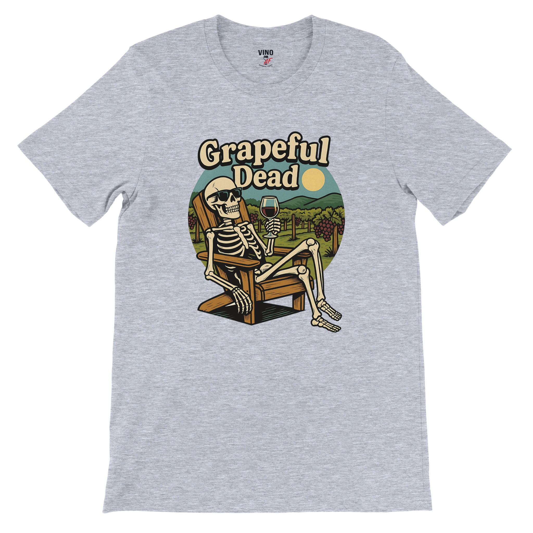 Retro sarcasm wine shirt – unfiltered and proud