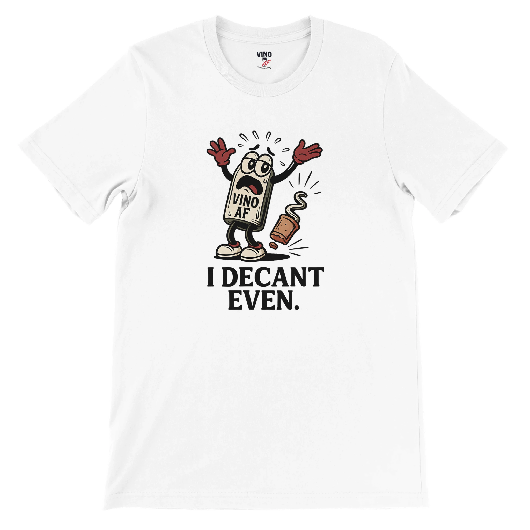 Retro sarcasm wine shirt – unfiltered and proud