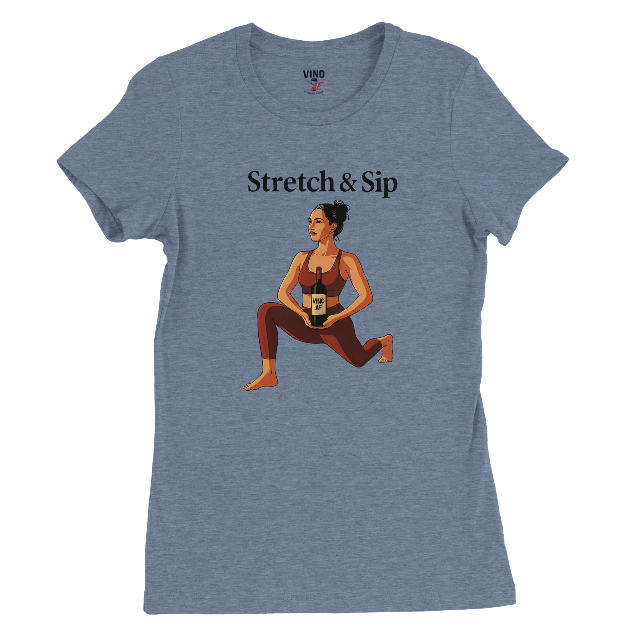 Cozy wine night tee for women who snack, sip, and skip the drama. Comfy vibes, bougie energy.