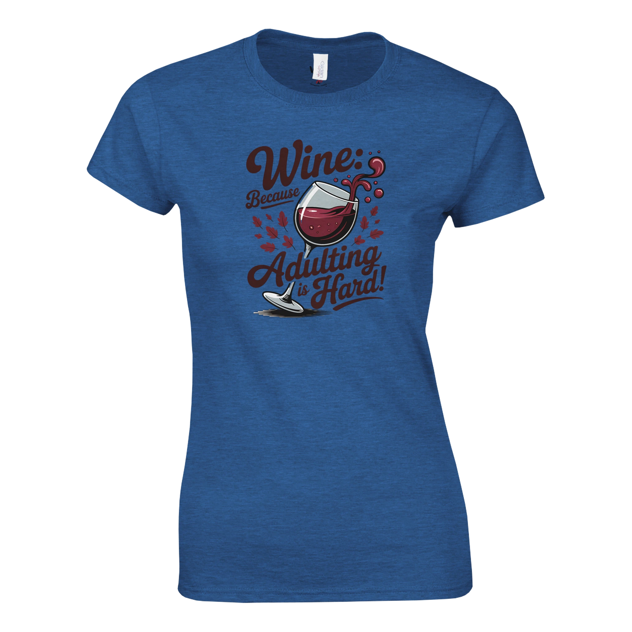 Cozy wine night tee for women who snack, sip, and skip the drama. Comfy vibes, bougie energy.