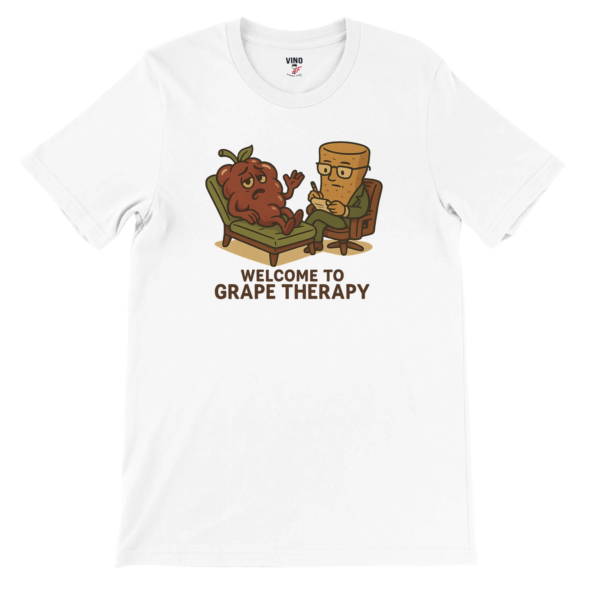 Retro sarcasm wine shirt – unfiltered and proud