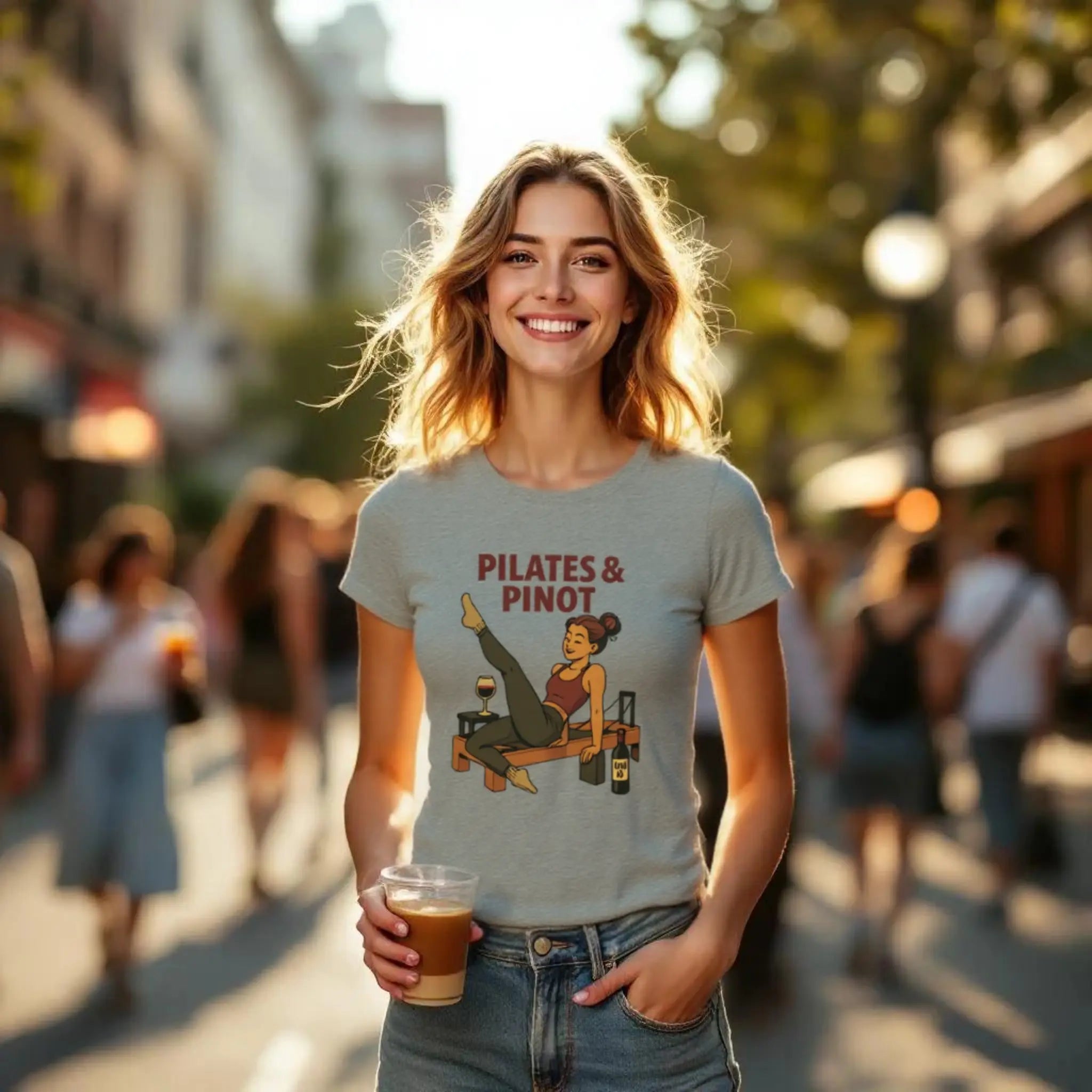 Cozy wine night tee for women who snack, sip, and skip the drama. Comfy vibes, bougie energy.