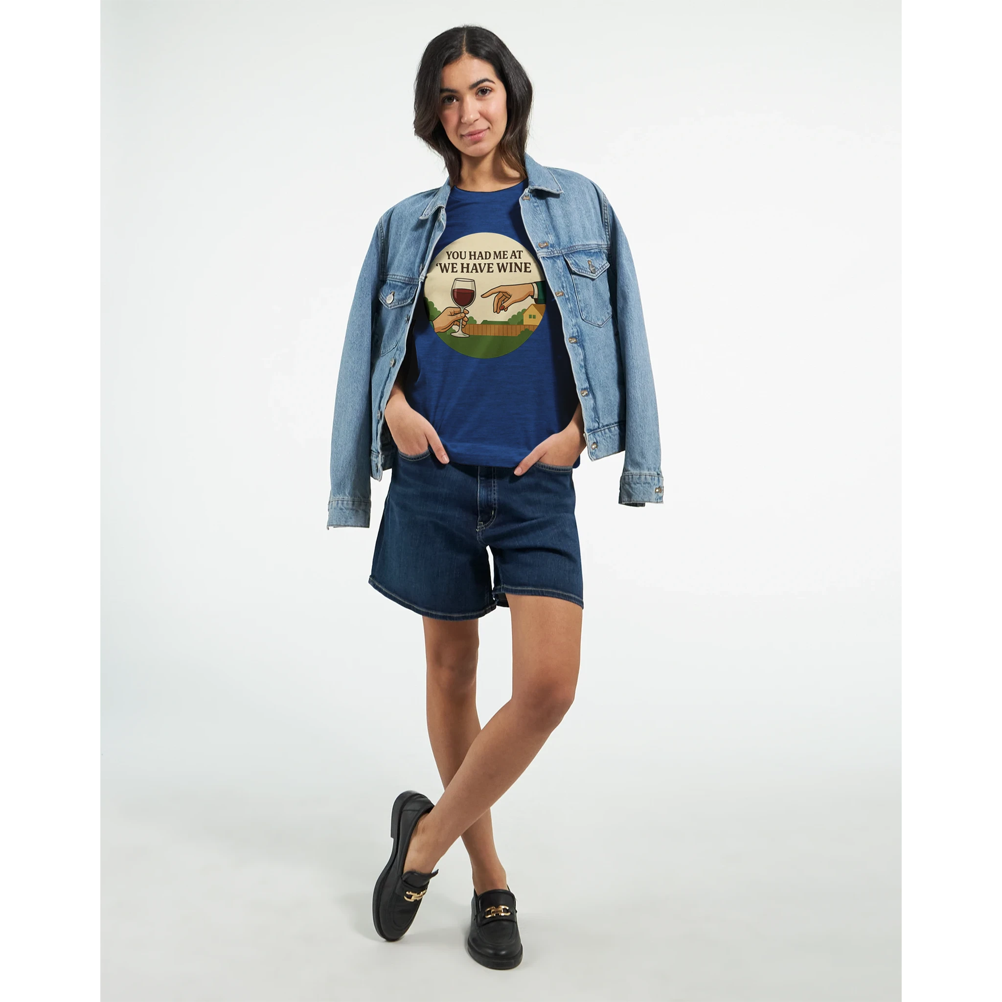 Retro sarcasm wine shirt – unfiltered and proud