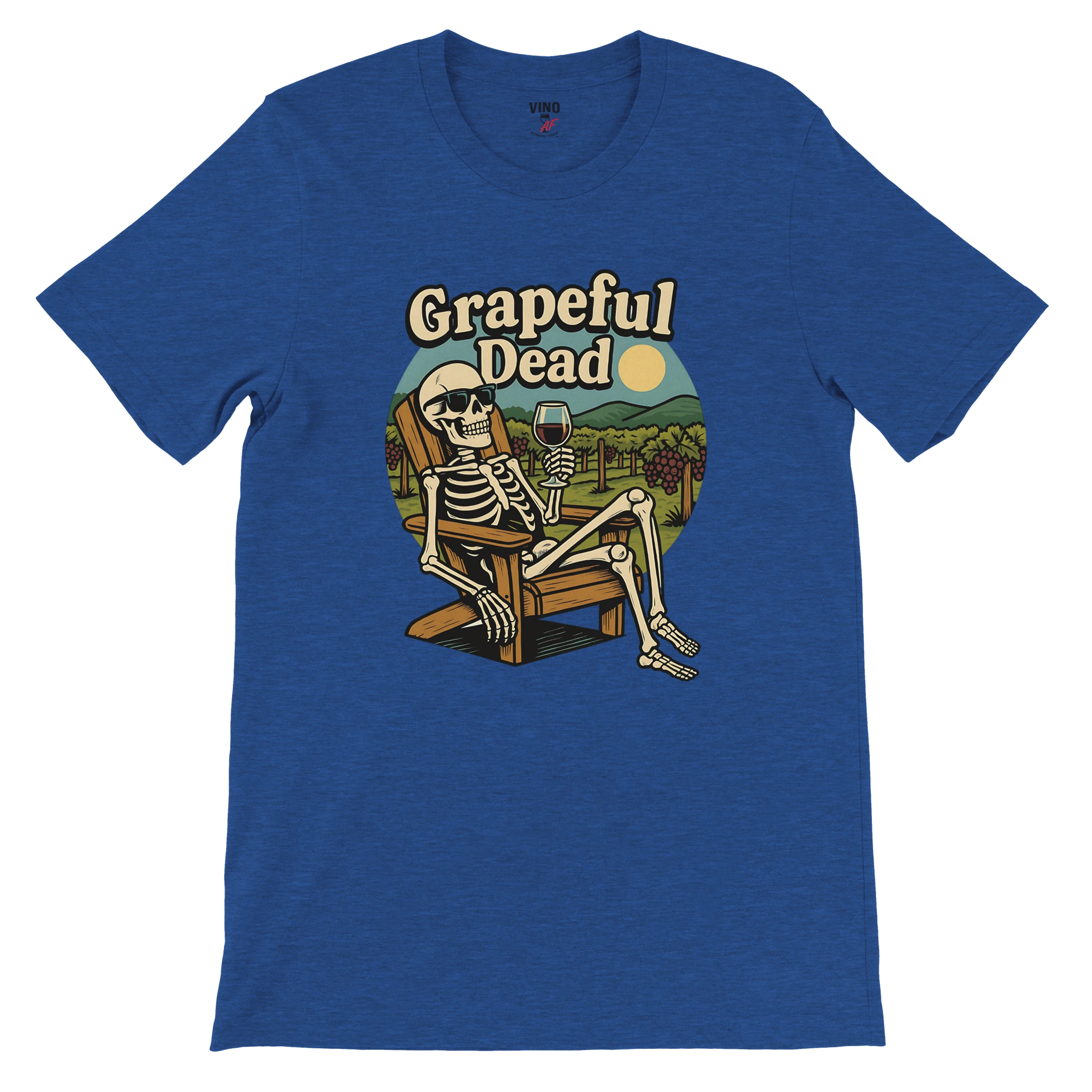 Retro sarcasm wine shirt – unfiltered and proud