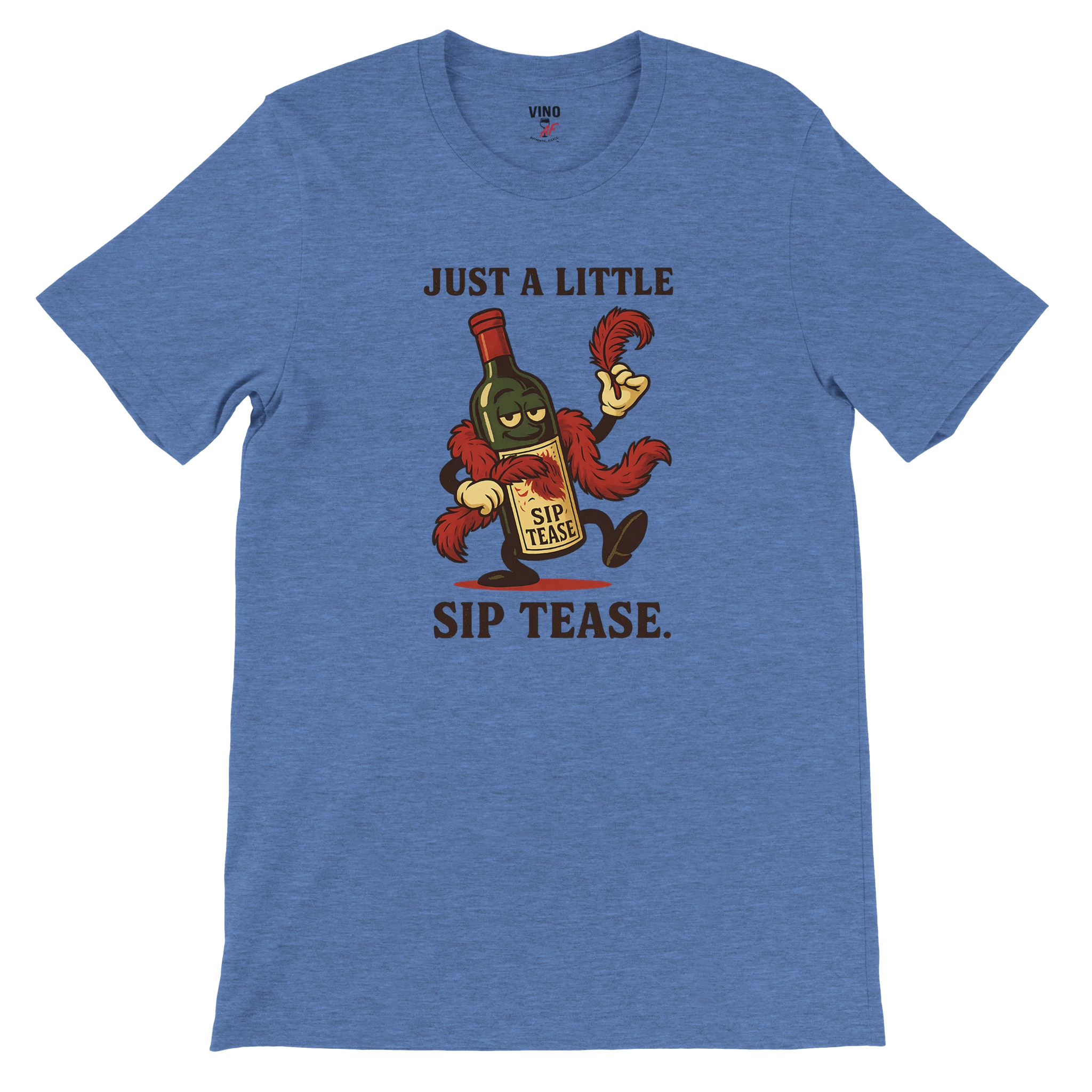 Retro sarcasm wine shirt – unfiltered and proud