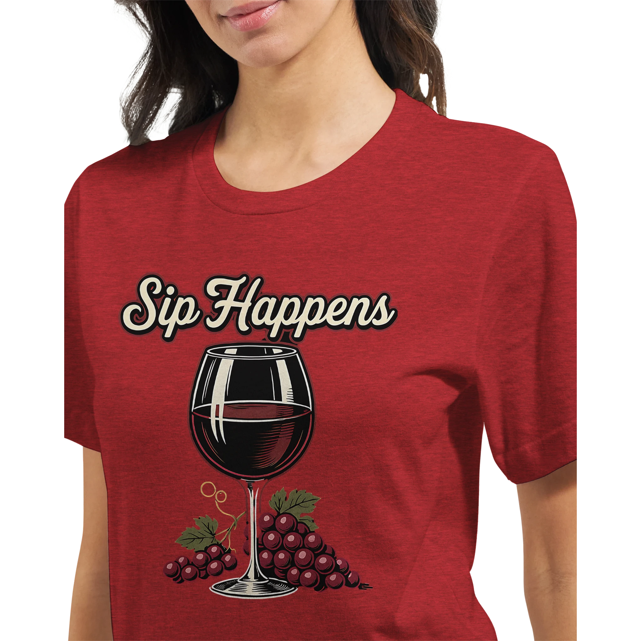 Retro sarcasm wine shirt â unfiltered and proud
