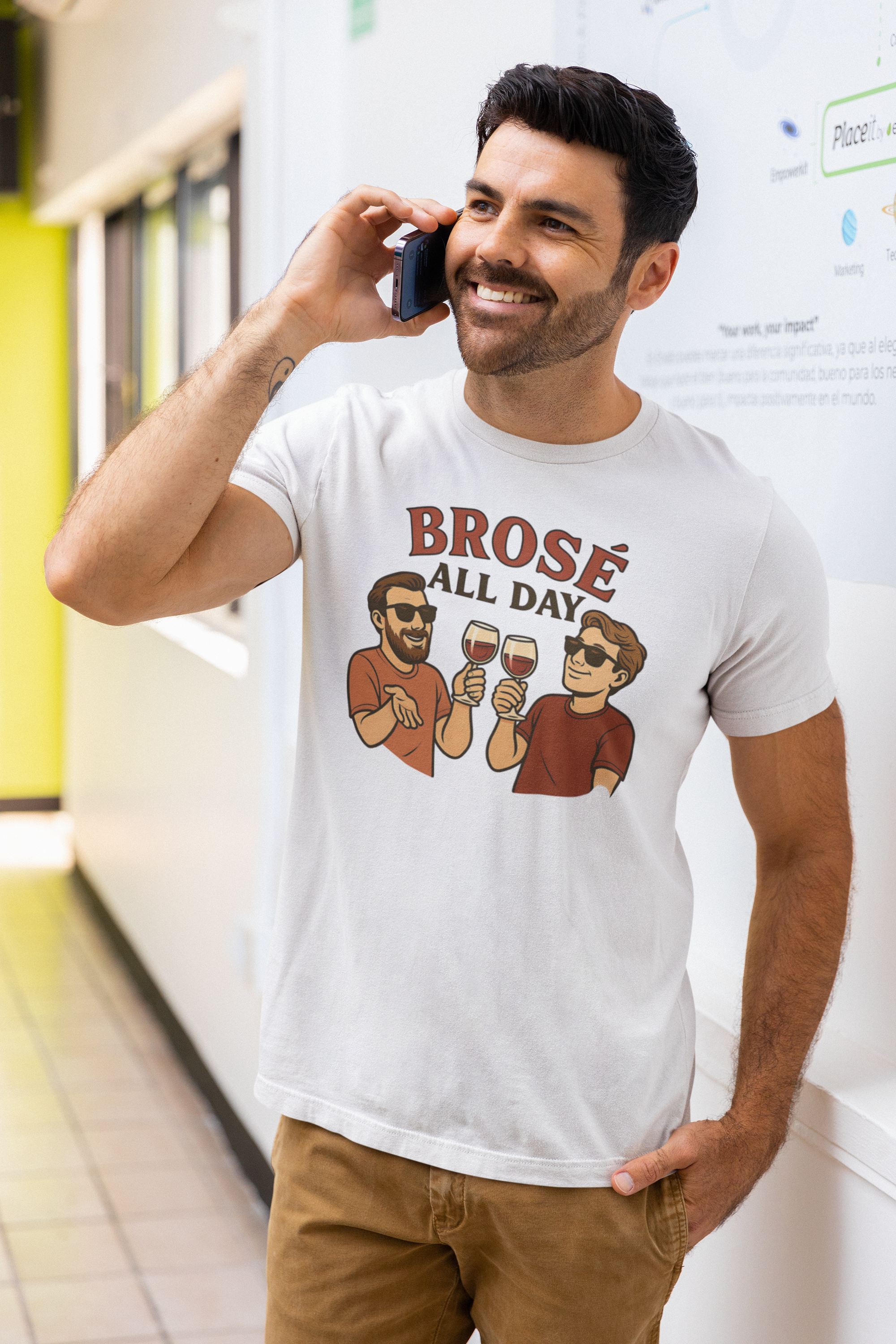 Wine Bros Collection shirt – full-bodied humor for bros
